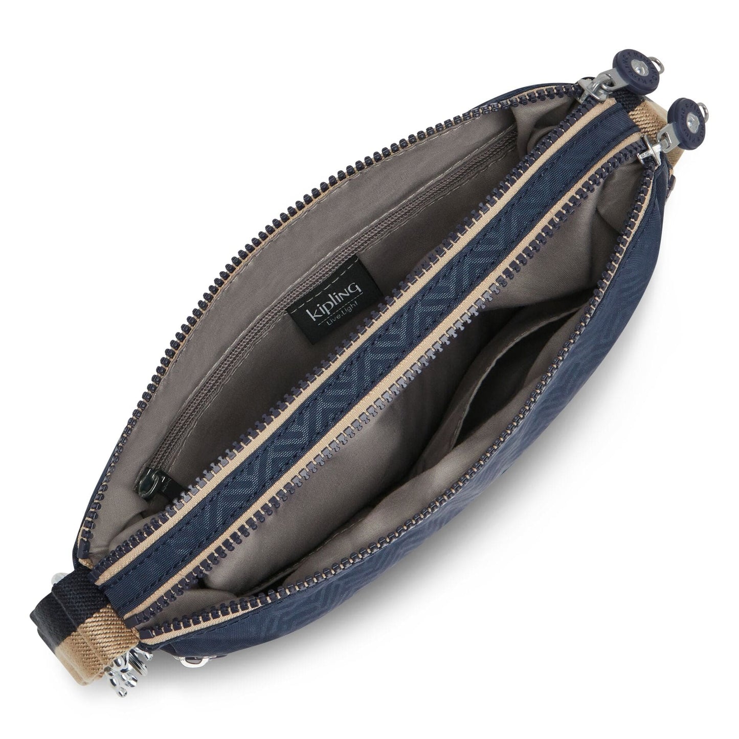 KIPLING-Alvar-Medium crossbody-Endless Bl Emb-12472-Y36