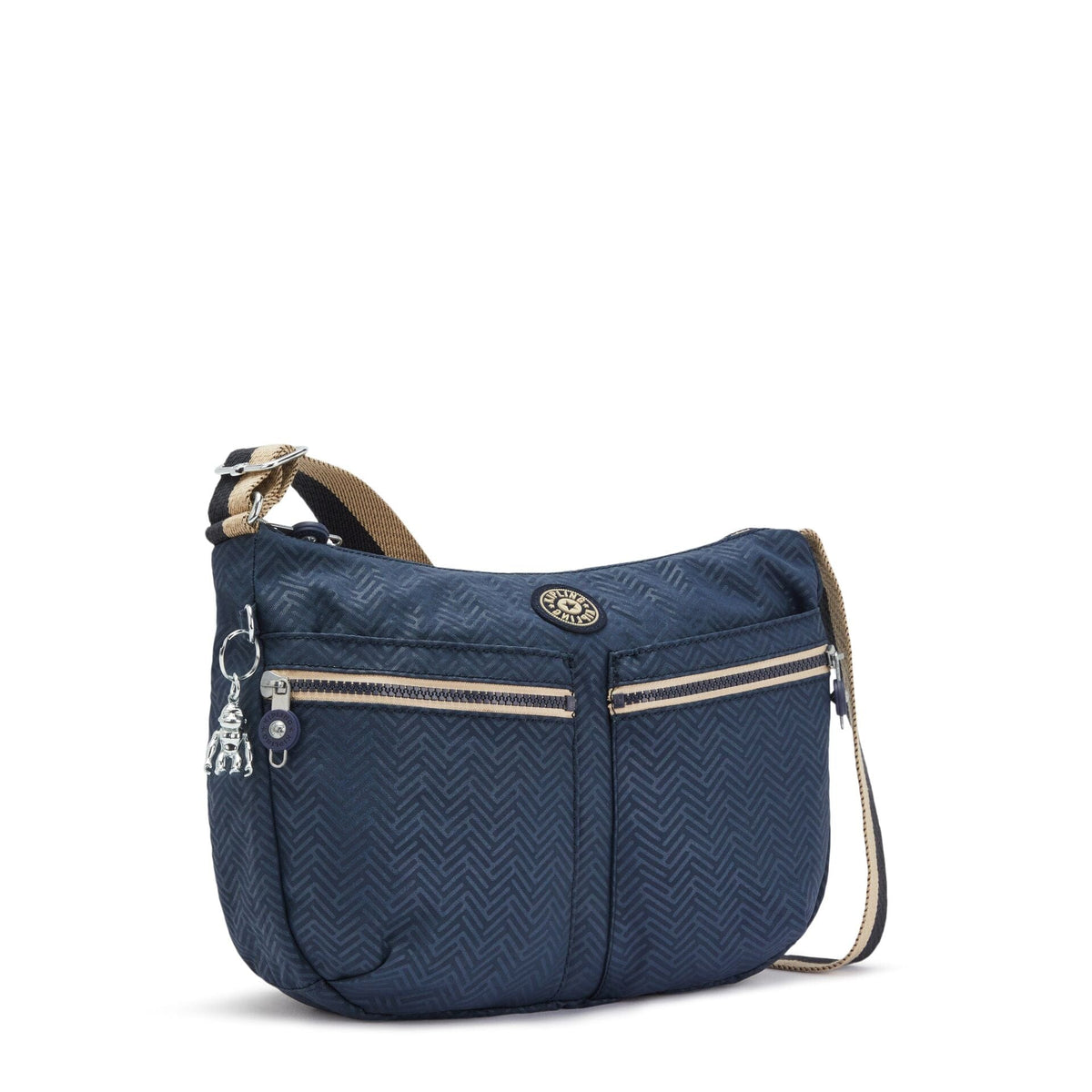 KIPLING-Izellah-Medium crossbody-Endless Bl Emb-12592-Y36