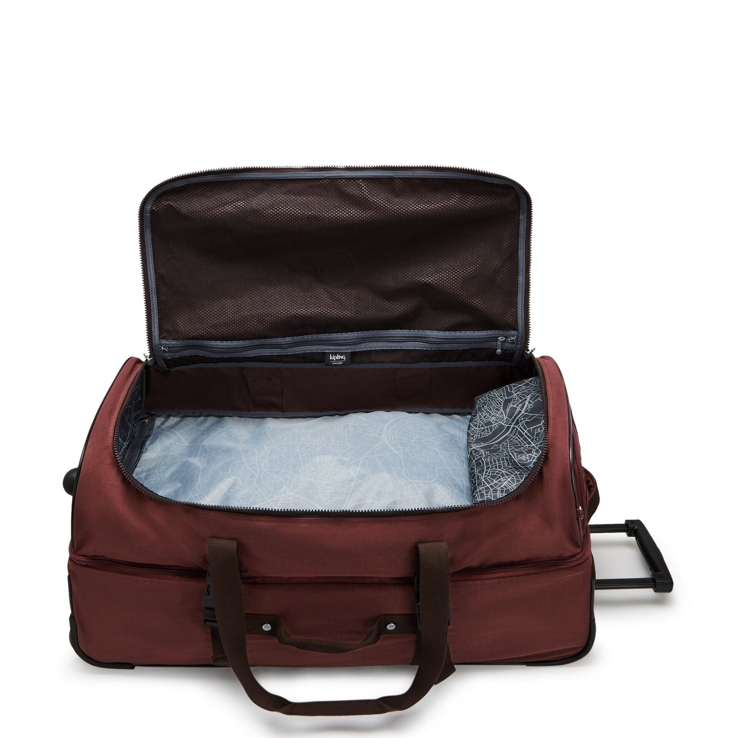 KIPLING-Teagan L-Large wheeled Luggage-Mahogany-13117-V50
