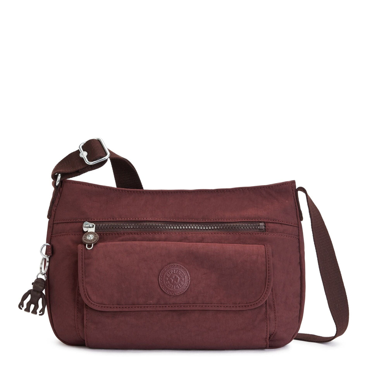 KIPLING-Syro-Medium crossbody-Mahogany-13163-V50