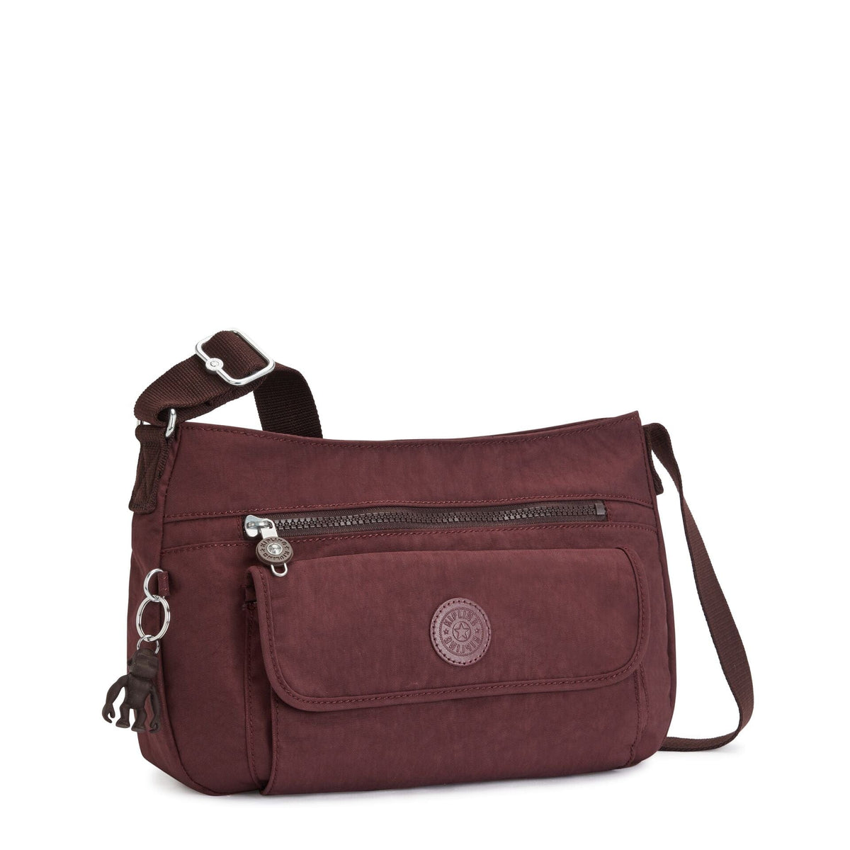 KIPLING-Syro-Medium crossbody-Mahogany-13163-V50
