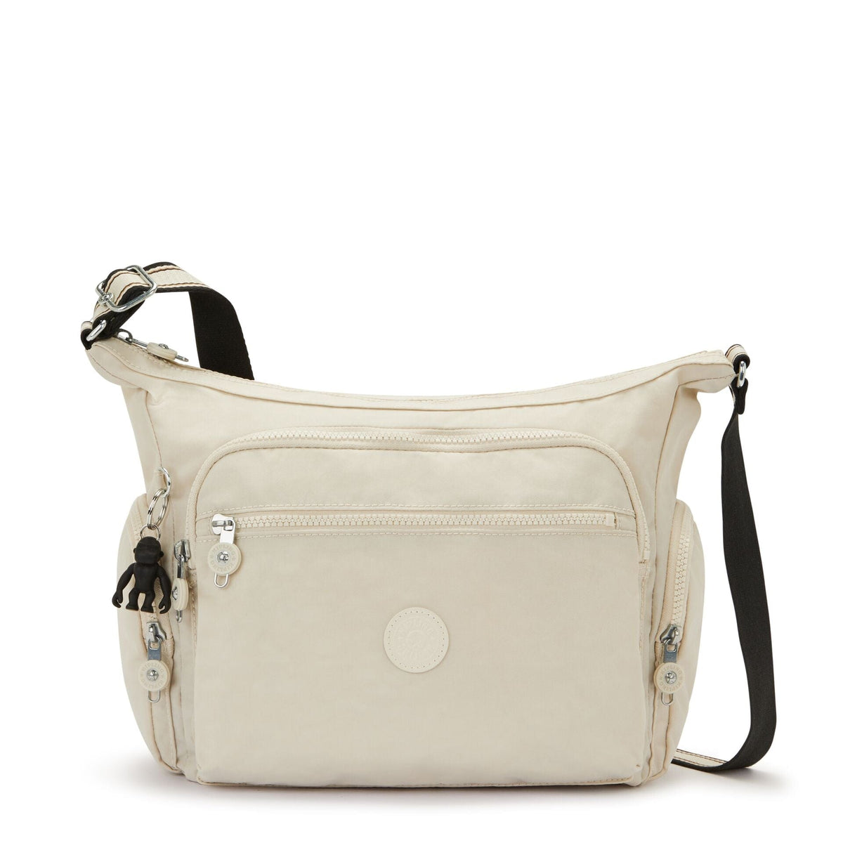 KIPLING-Gabbie-Medium crossbody-Light Sand-15255-W58