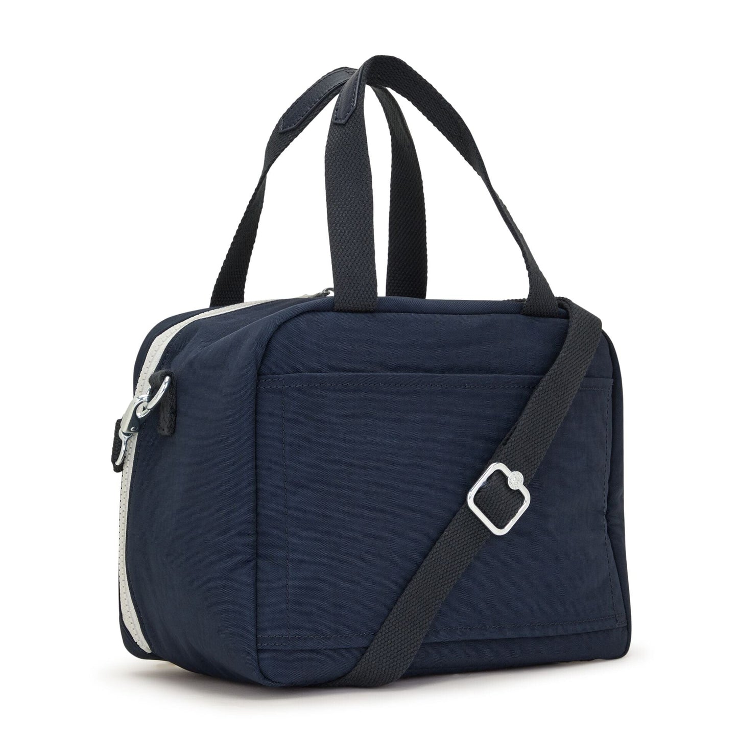 Kipling-Miyo-Insulated Medium Lunch Bag With Trolley Sleeve-True Blue Grey-15381-U84