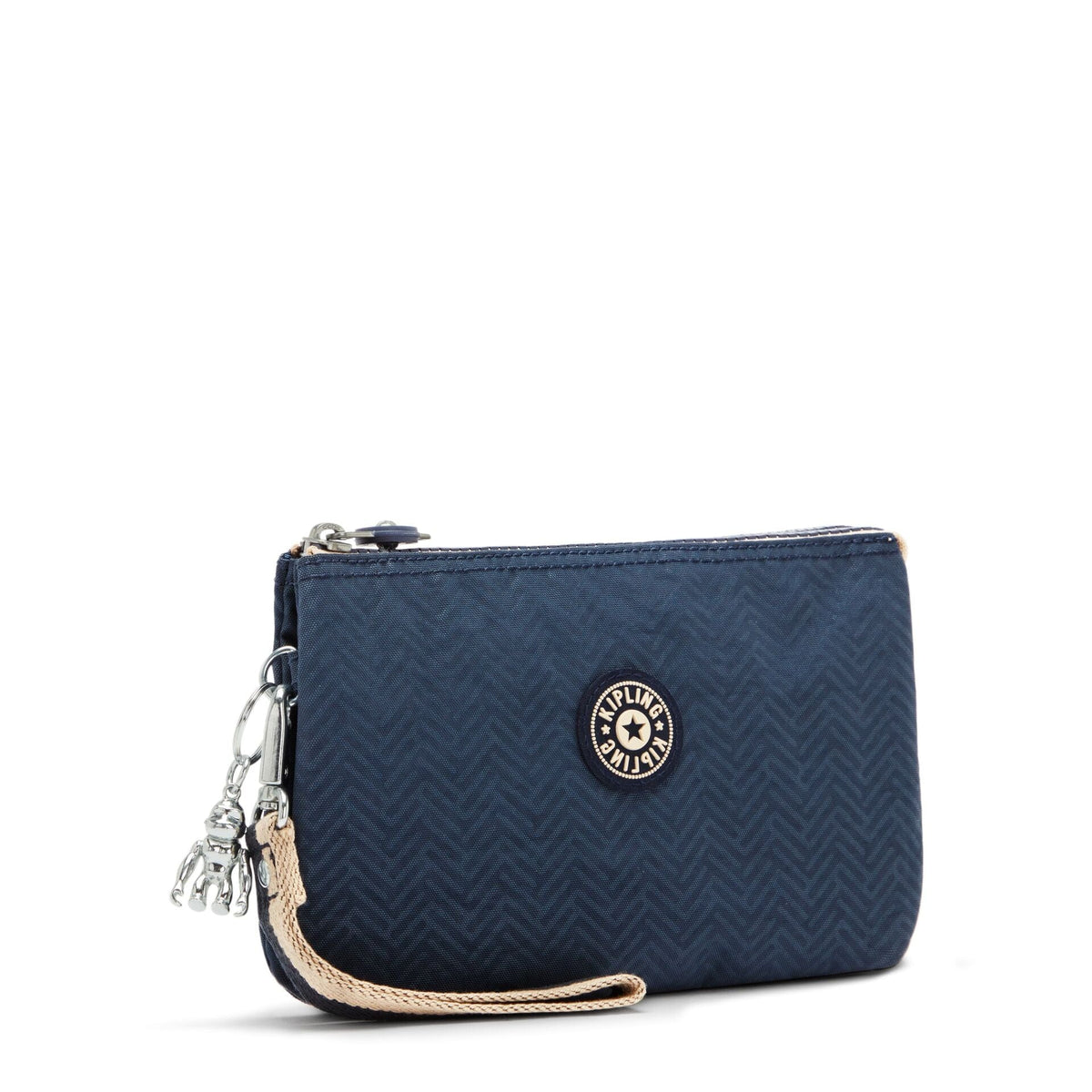 KIPLING-Creativity Xl-Extra large purse (with wristlet)-Endless Bl Emb-15813-Y36