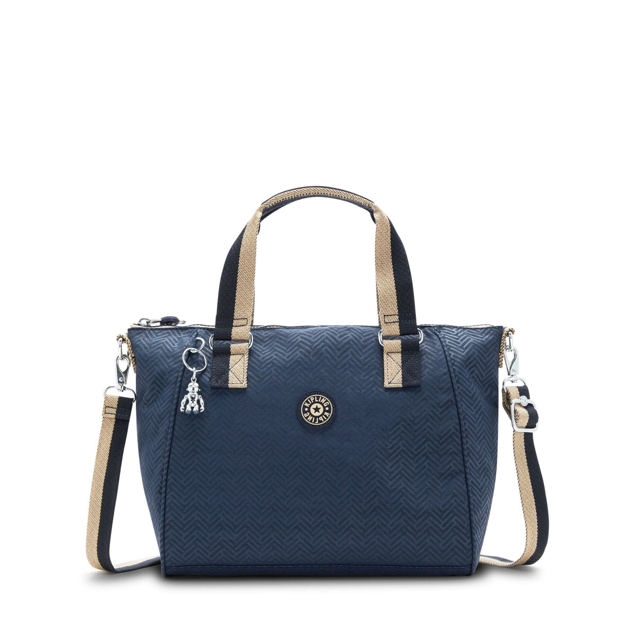 KIPLING-Amiel-Medium handbag (with removable shoulderstrap)-Endless Bl Emb-16616-Y36