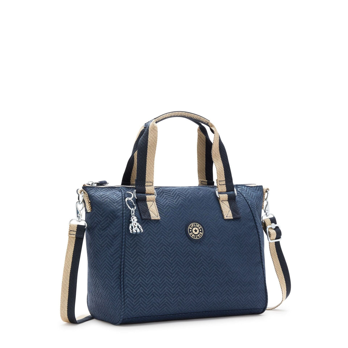 KIPLING-Amiel-Medium handbag (with removable shoulderstrap)-Endless Bl Emb-16616-Y36