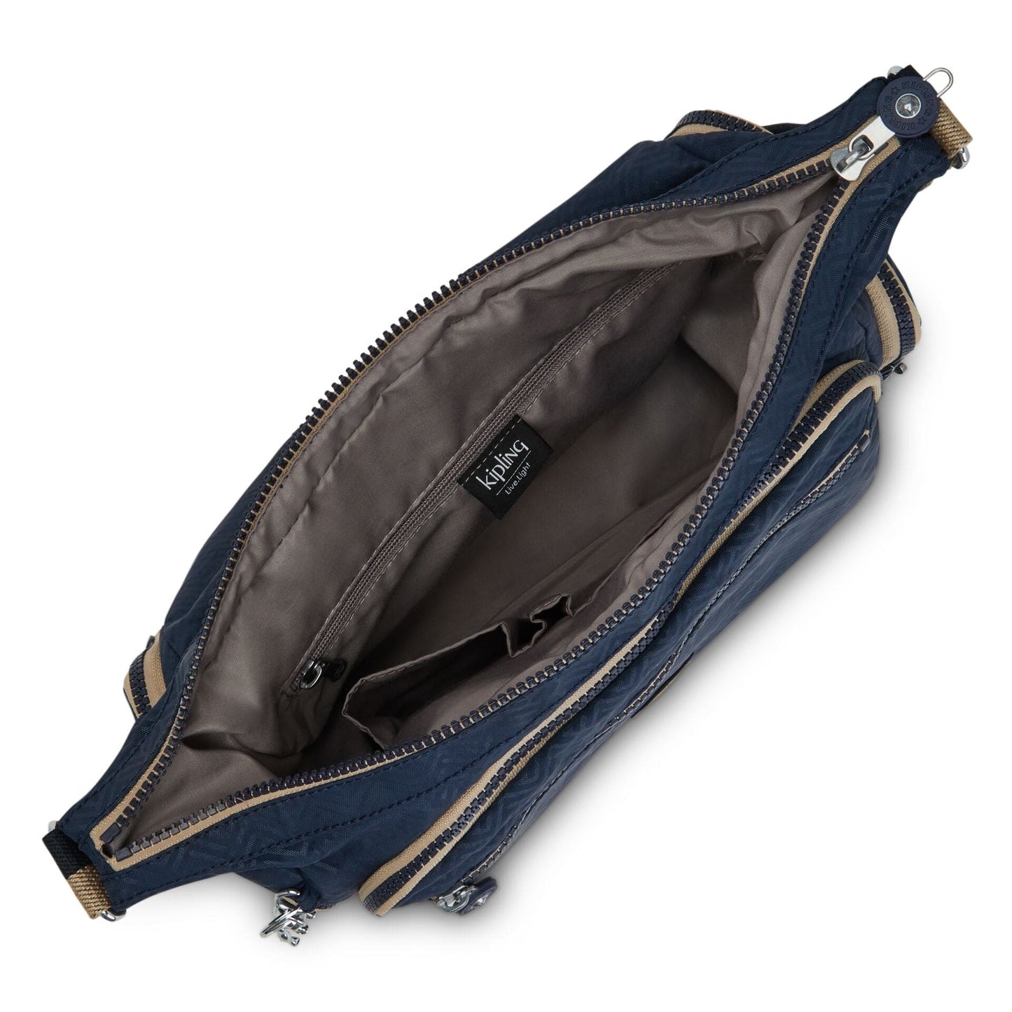 KIPLING-Gabbie-Medium crossbody-Endless Bl Emb-22621-Y36