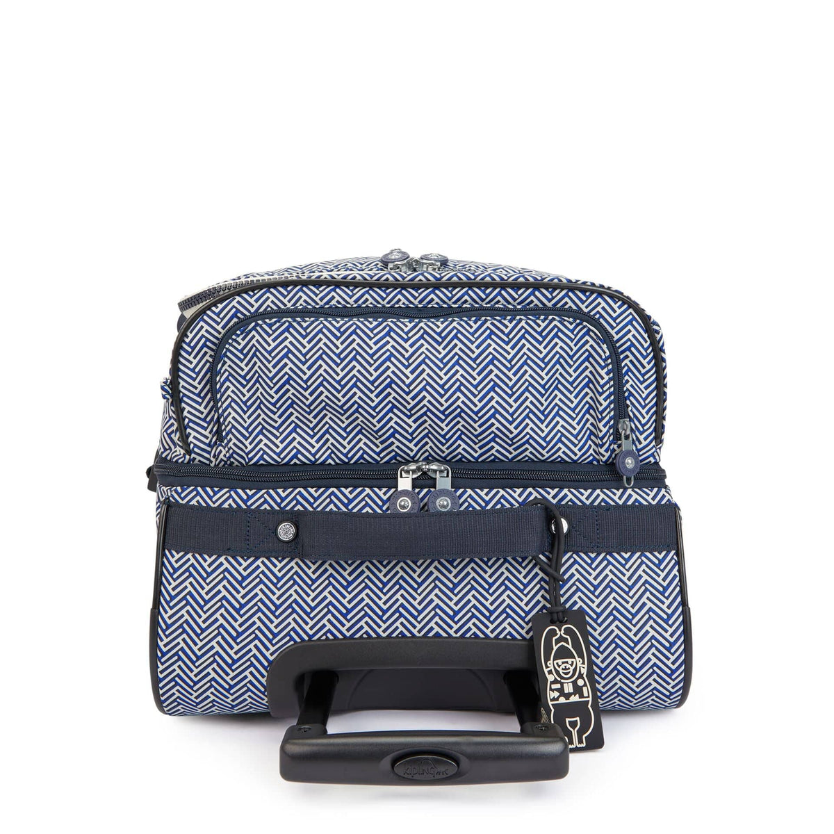 KIPLING-Teagan M-Medium wheeled Luggage-Urban Chevron-I1210-V44