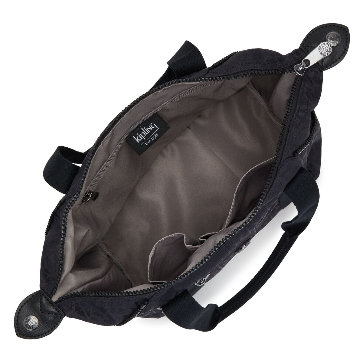 KIPLING-Art Mini-Small handbag (with removable shoulderstrap)-Signature Blk Q-I2526-M34