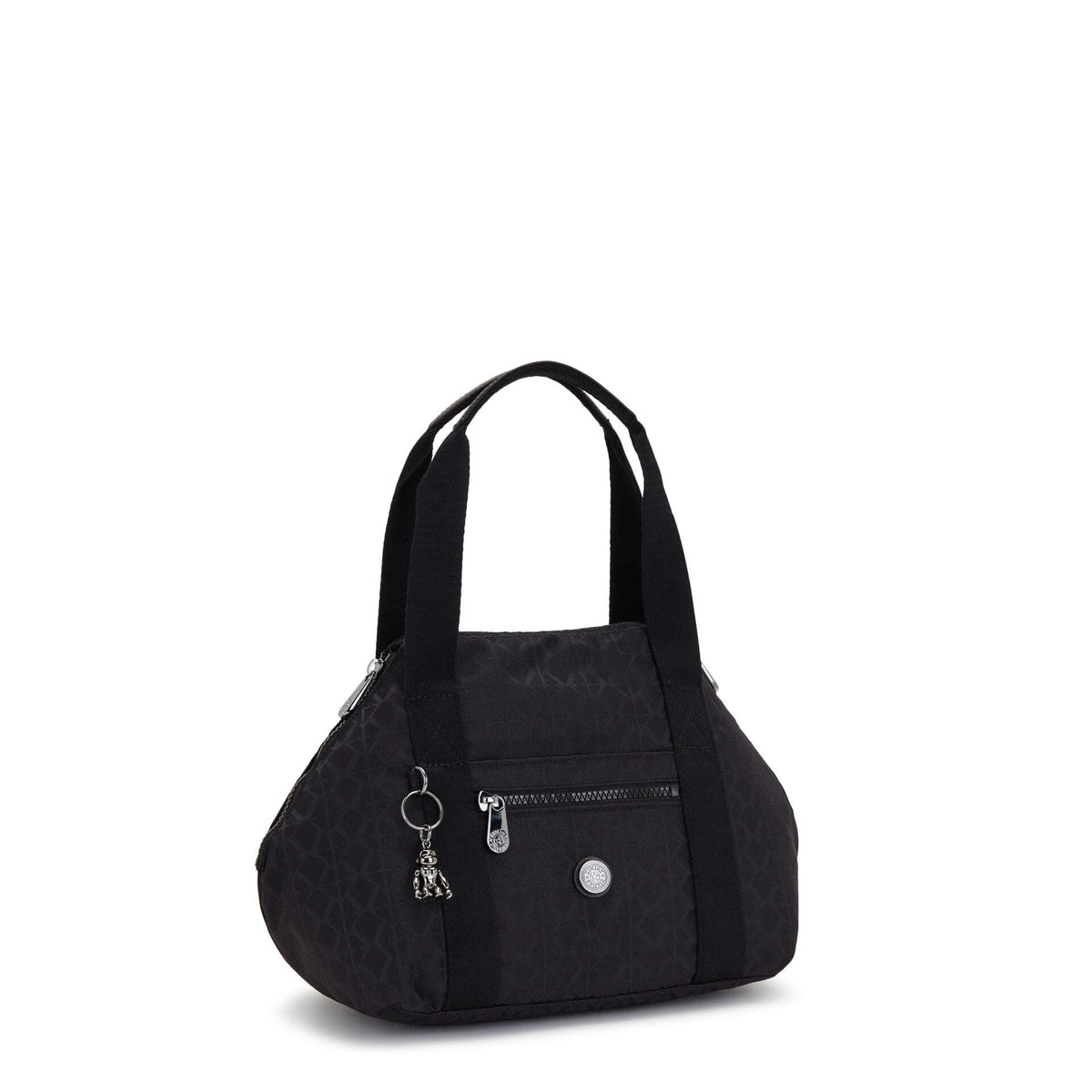 KIPLING-Art Mini-Small handbag (with removable shoulderstrap)-Signature Blk Q-I2526-M34