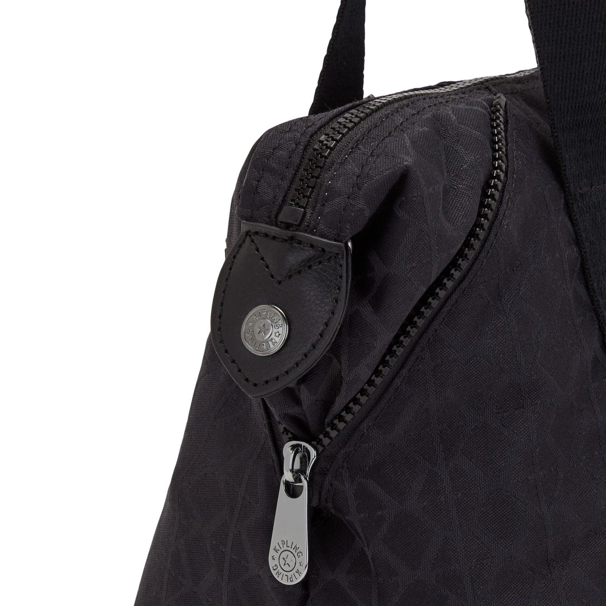 KIPLING-Art Mini-Small handbag (with removable shoulderstrap)-Signature Blk Q-I2526-M34
