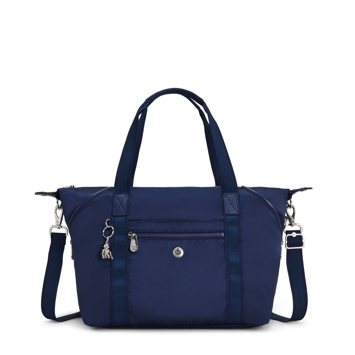 KIPLING-Art-Medium Tote-Cosmic Blue-I2527-R47