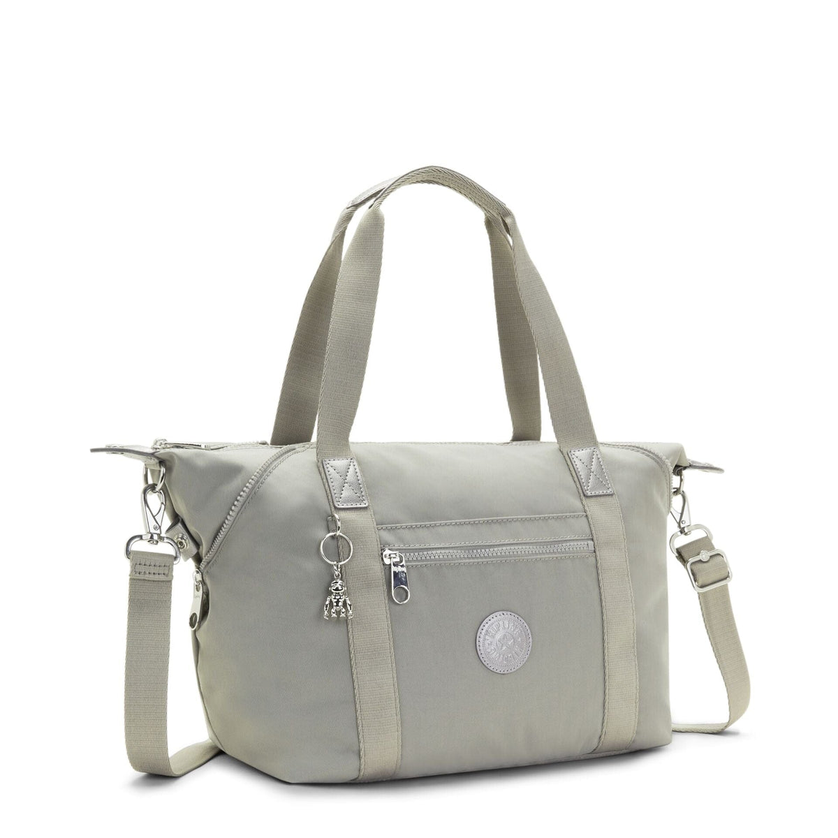 KIPLING-Art-Medium Tote-Almost Grey-I2527-T85