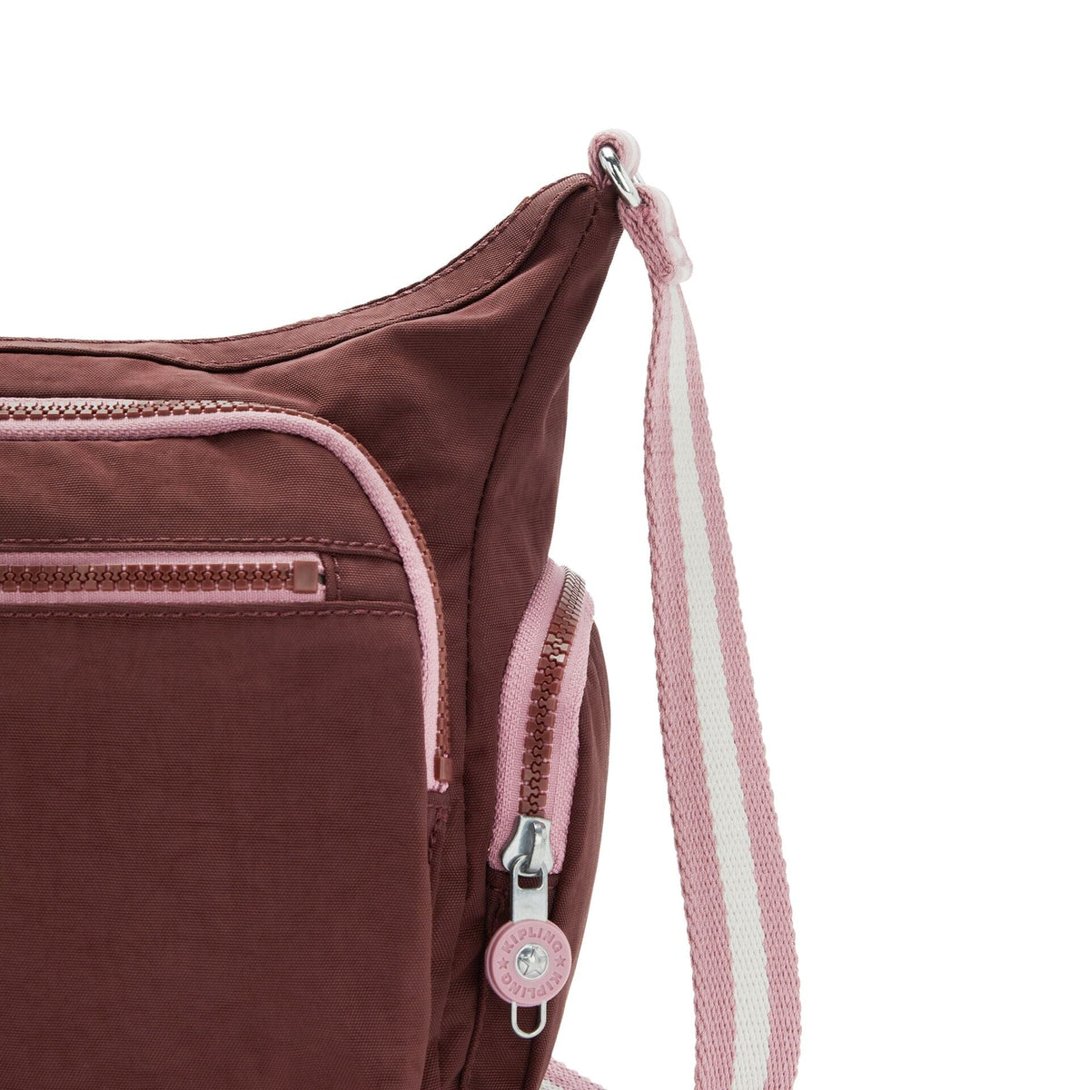 KIPLING-Gabbie S-Small crossbody-Mahogany Bl-I2531-Z00