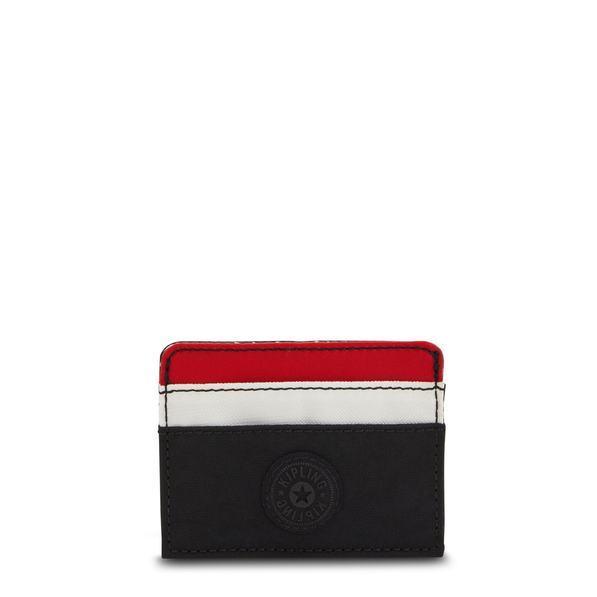 KIPLING-Cardy-Card holder-Black Red Bl-I2919-AA1