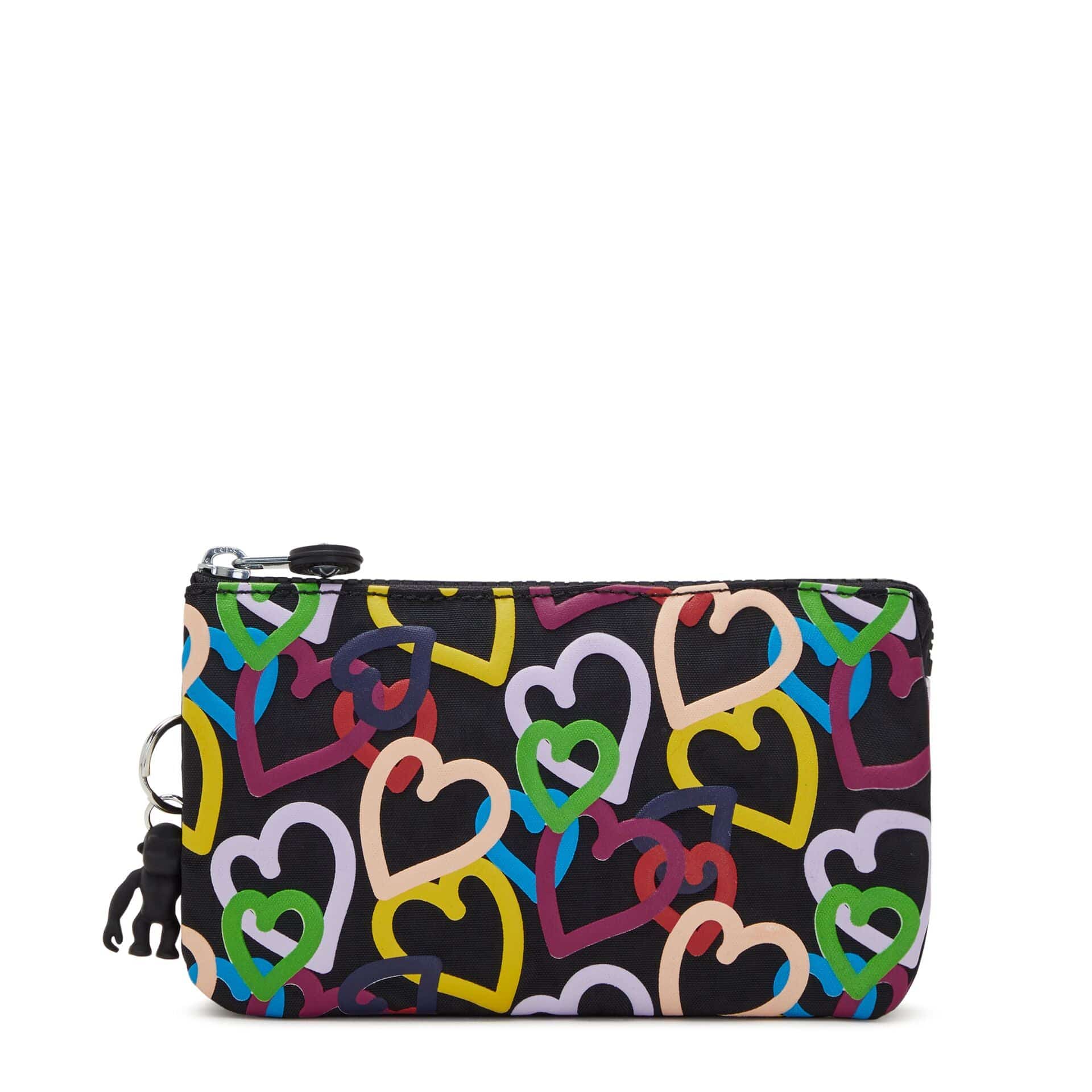 KIPLING-Creativity L-Large purse-Neon Heart-I2946-V91