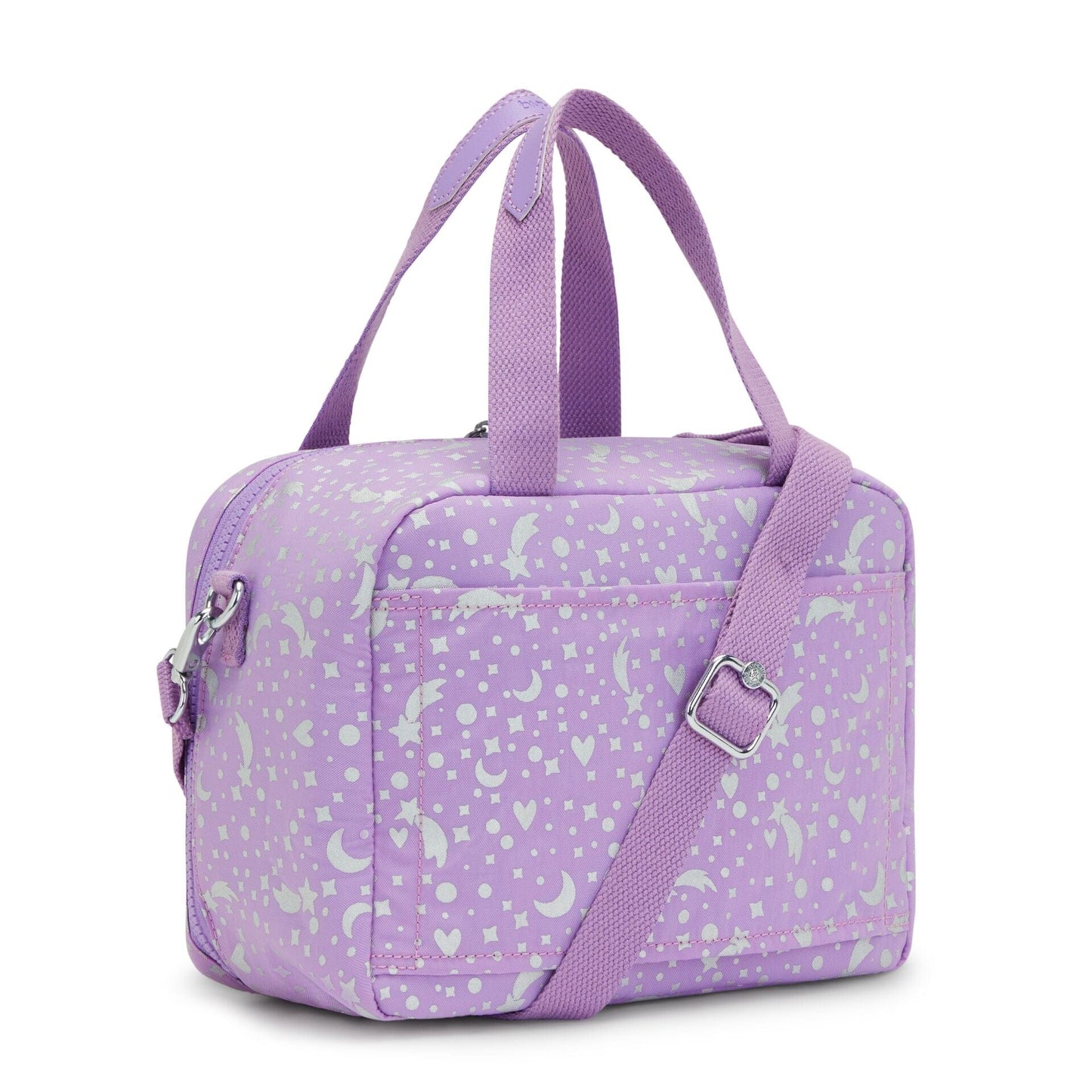 KIPLING-Miyo-Large lunchbox (with trolley sleeve)-Galaxy Metallic-I2989-P06