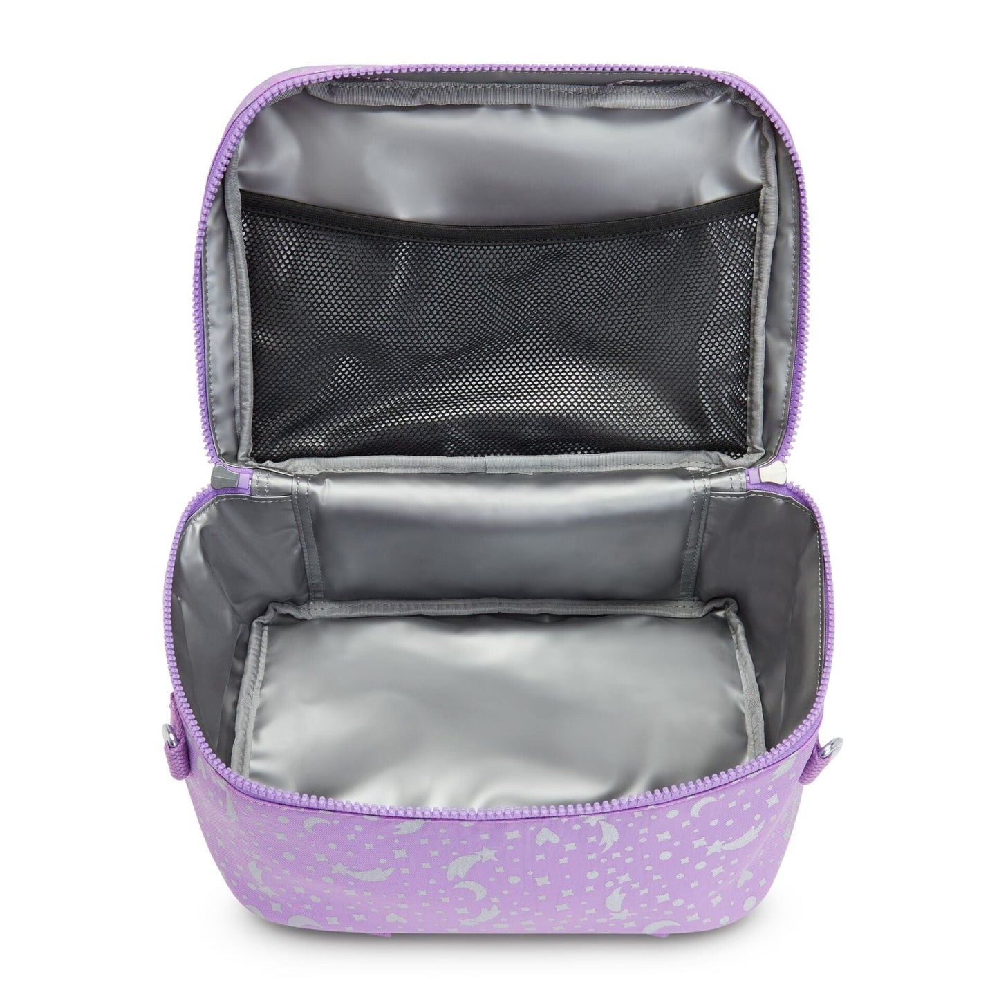 KIPLING-Miyo-Large lunchbox (with trolley sleeve)-Galaxy Metallic-I2989-P06