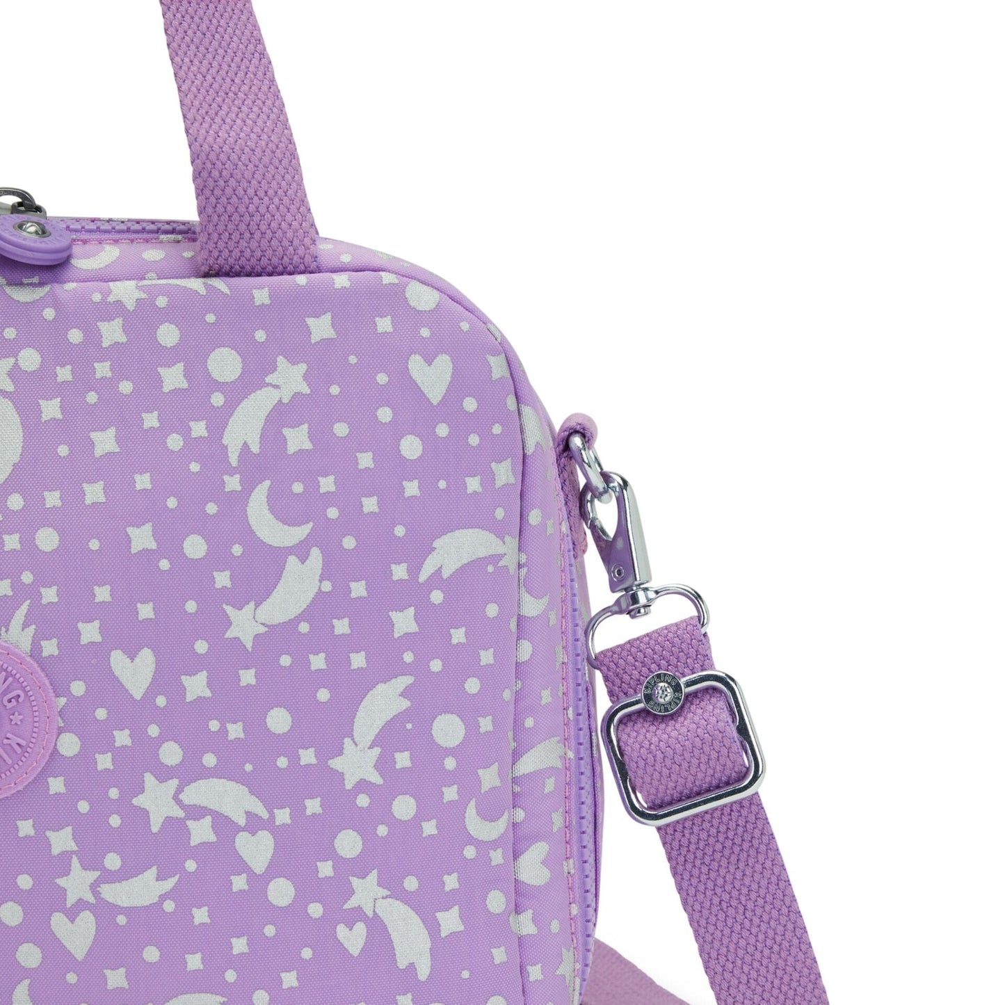 KIPLING-Miyo-Large lunchbox (with trolley sleeve)-Galaxy Metallic-I2989-P06