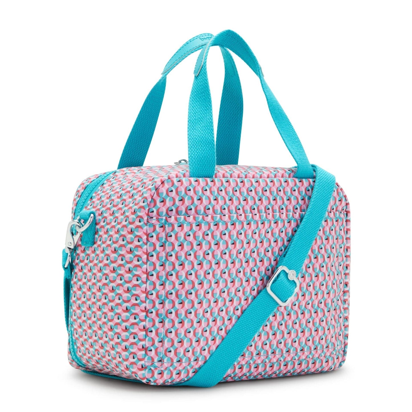 KIPLING-Miyo-Large lunchbox (with trolley sleeve)-Poppy Geo-I2989-V64