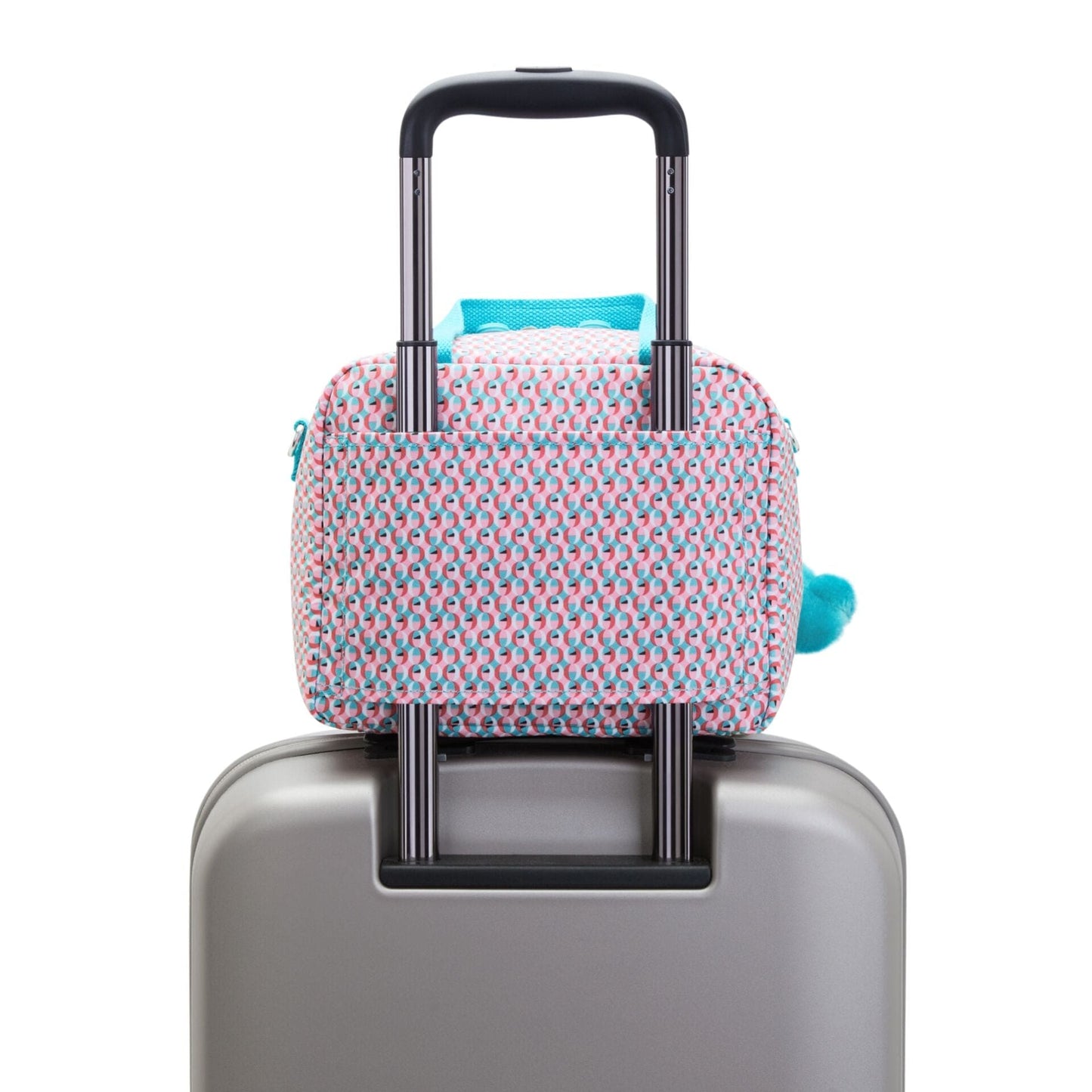 KIPLING-Miyo-Large lunchbox (with trolley sleeve)-Poppy Geo-I2989-V64