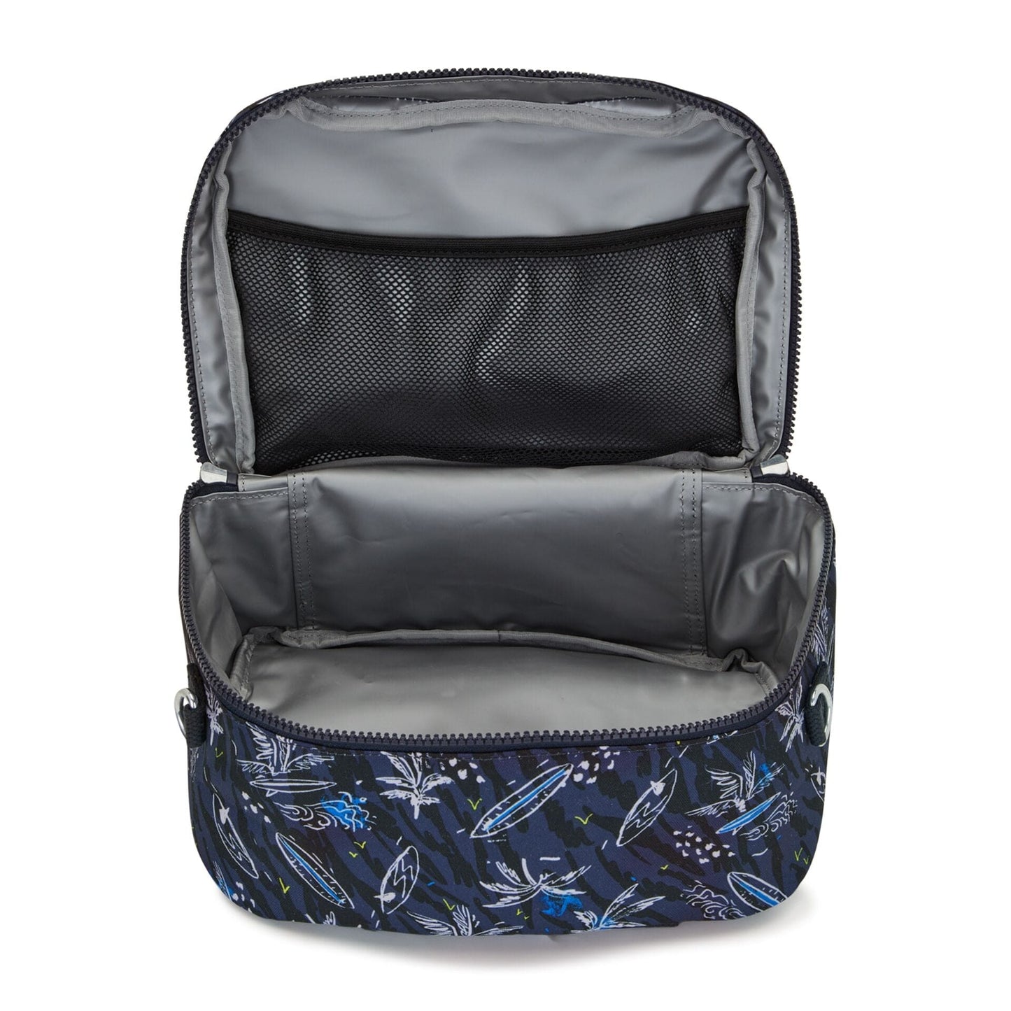 Kipling-Miyo-Insulated Medium Lunch Bag With Trolley Sleeve-Surf Sea Print-I2989-Y70