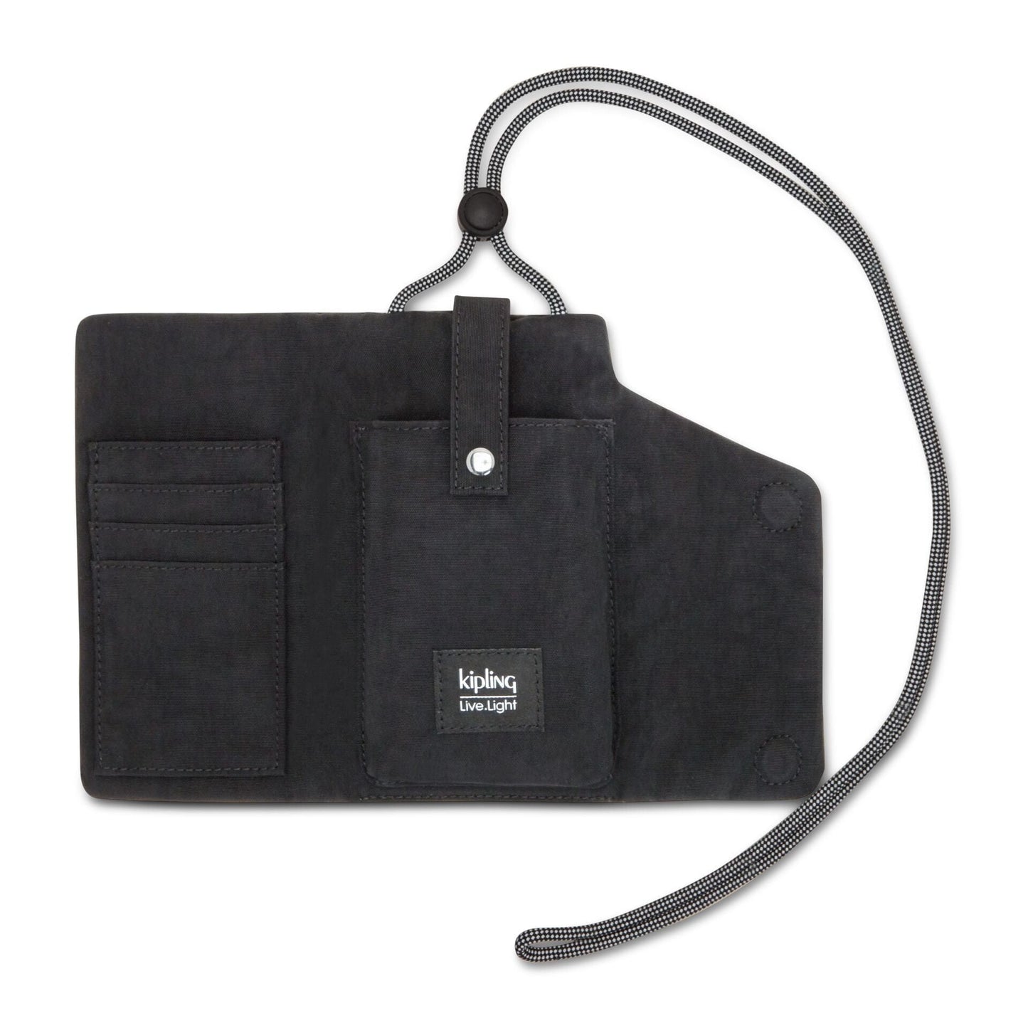 KIPLING-Willis-Phone bag-Black Noir-I3029-P39
