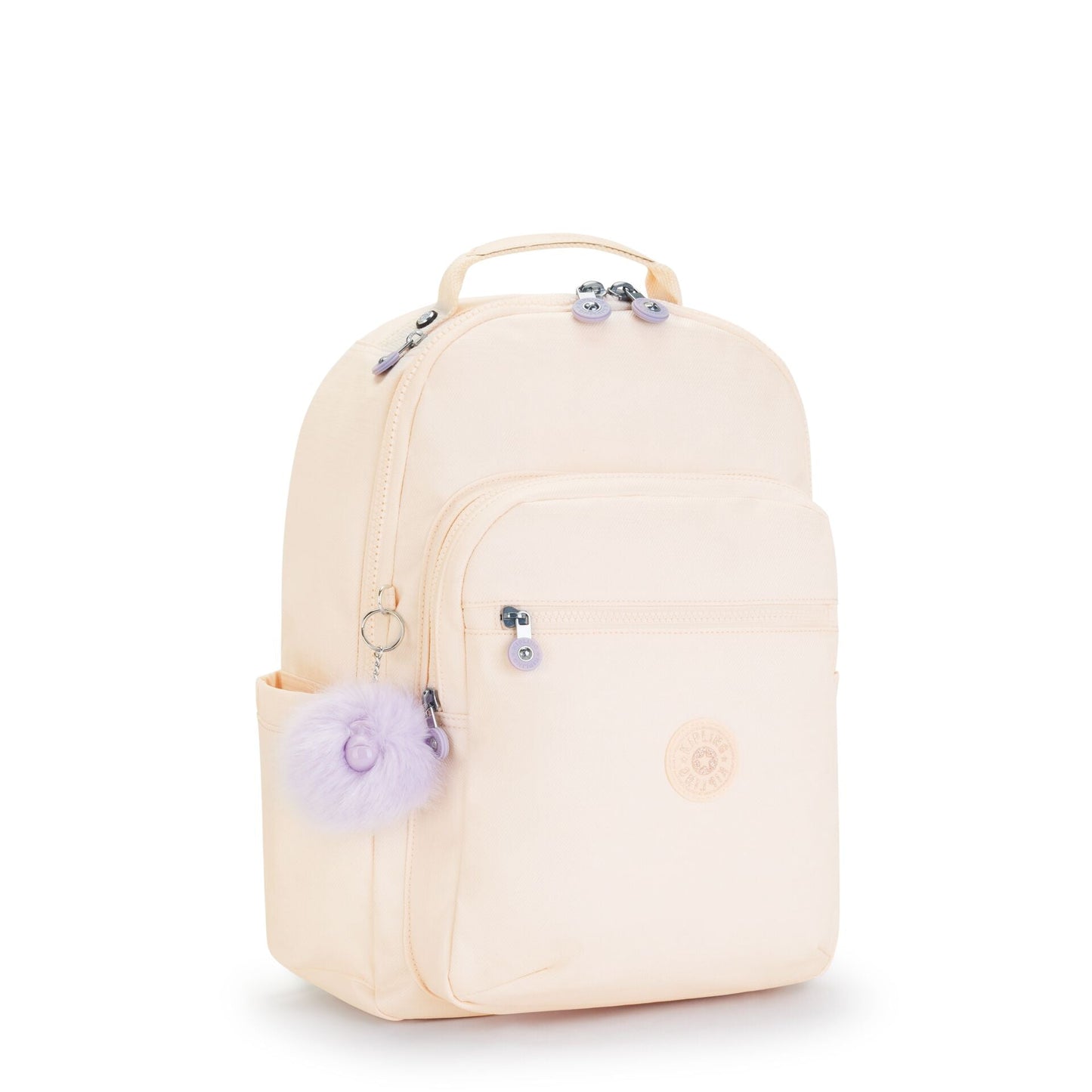 Kipling-Seoul-Large Backpack With Padded Laptop Compartment-Tender Blossom-I3040-Sg1
