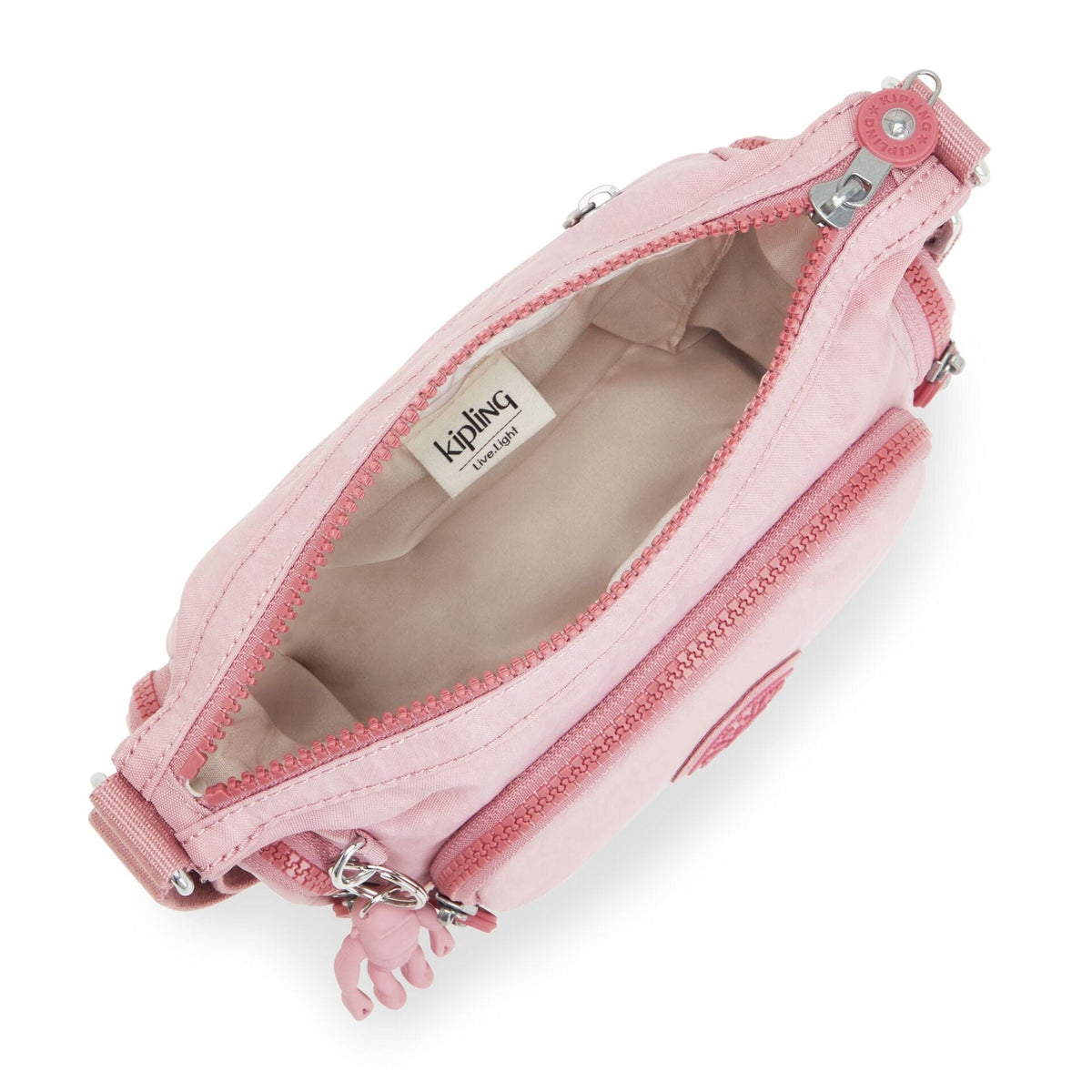 KIPLING-Gabbie Mini-Small crossbody-Lavender Blush-I3057-V37