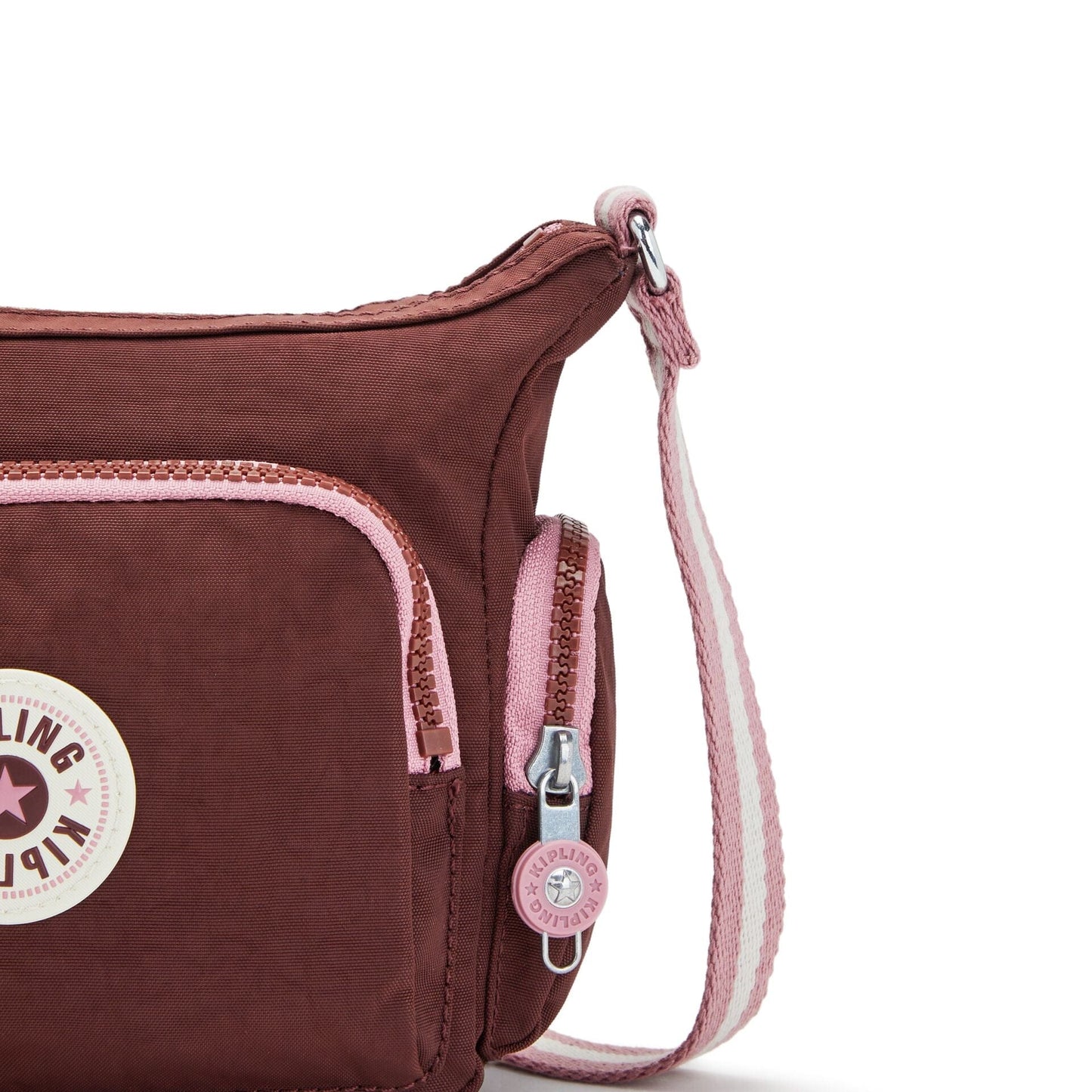KIPLING-Gabbie Mini-Small crossbody-Mahogany Bl-I3057-Z00