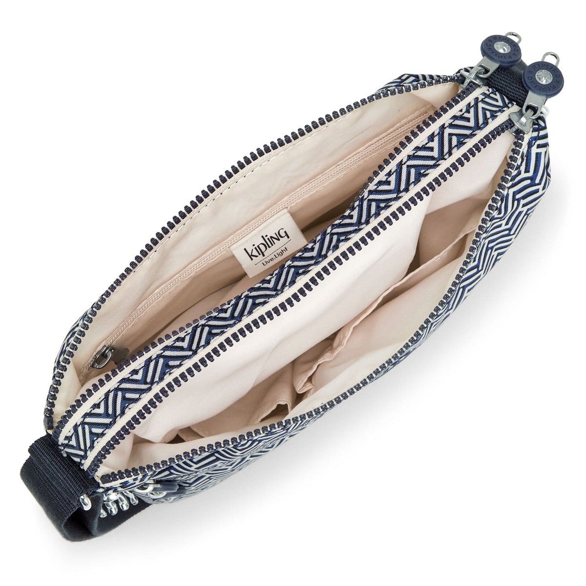 KIPLING-Alvar-Medium crossbody-Urban Chevron-I3066-V44