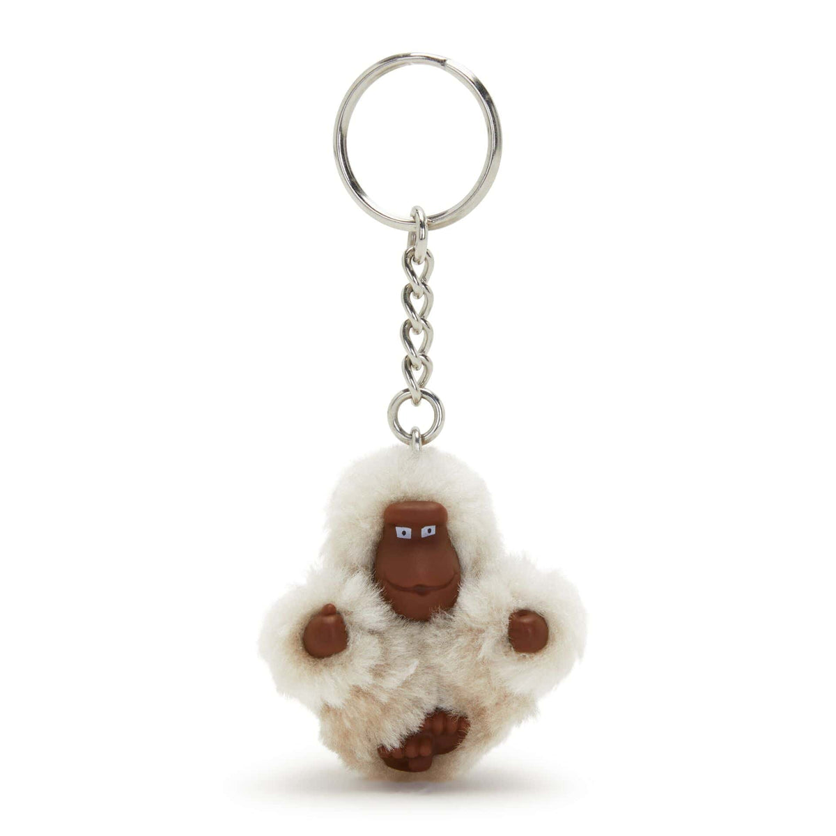 KIPLING-Monkeyclip Xs Kh-Extra small monkey keyhanger-Silver Beige-I3088-02R