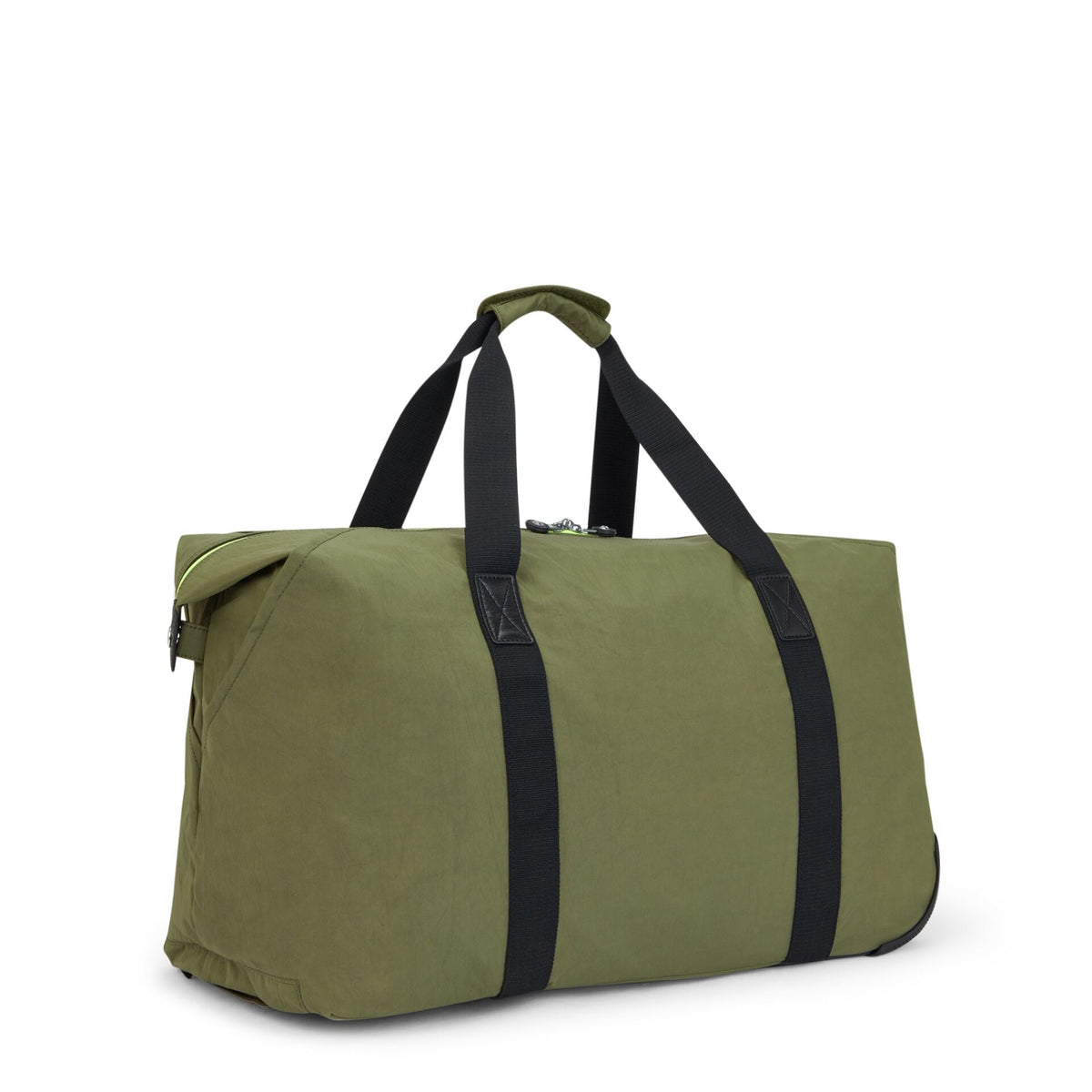 KIPLING-Art On Wheels M-Medium wheeled carry-on-Strong Moss C-I3131-R75