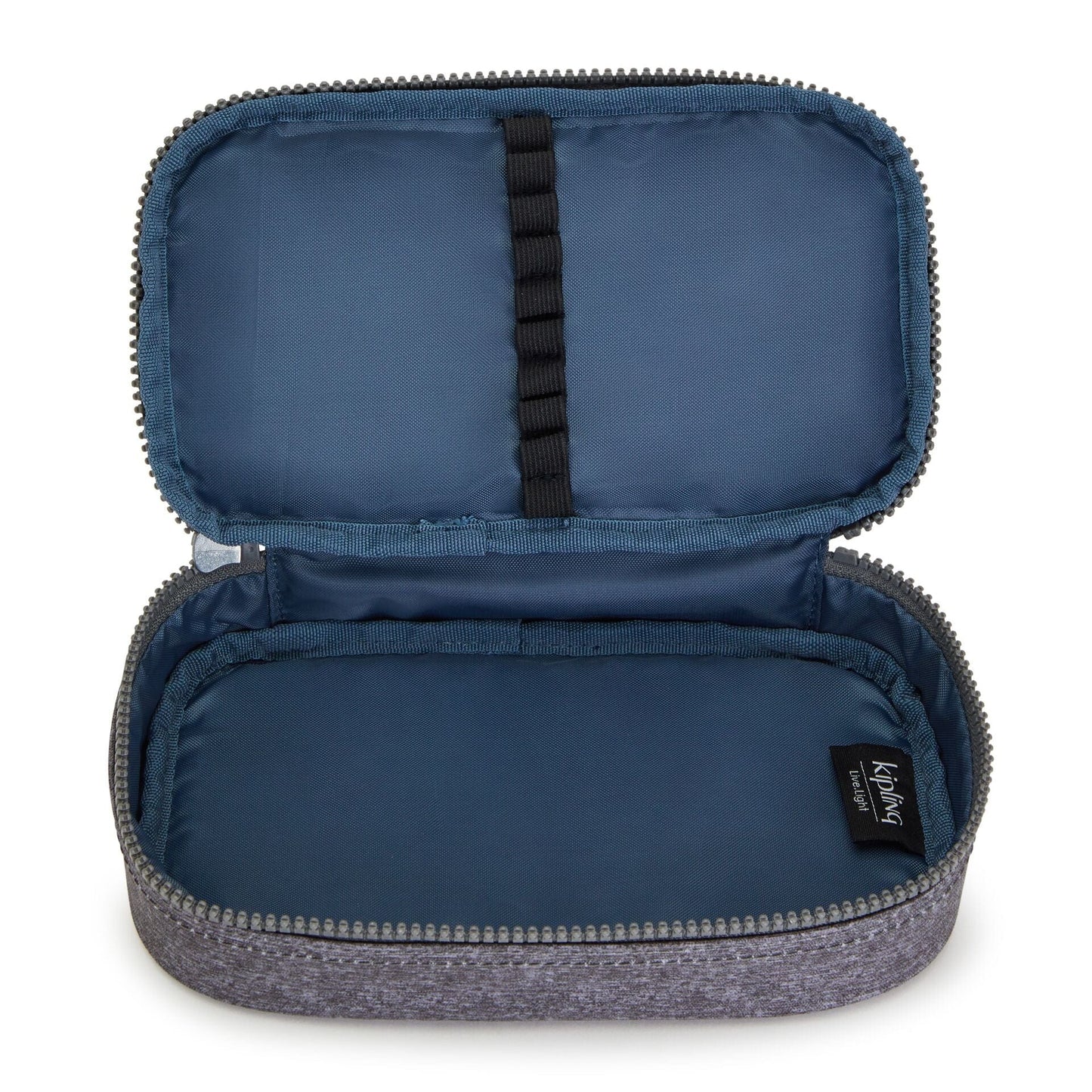 Kipling-50 Pens-Medium Pencase Holds Up To 50 Pens-Almost Jersey Combo-I3156-1Gb