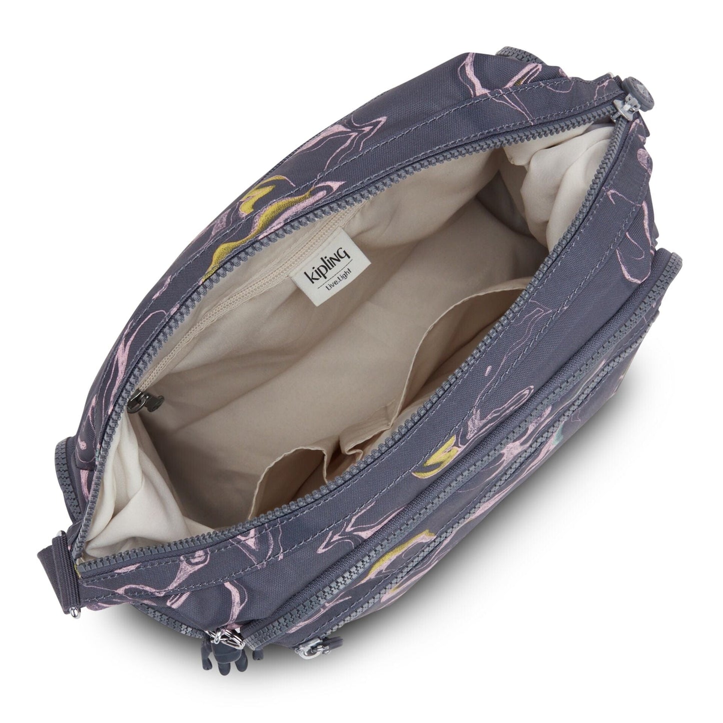 KIPLING-Gabbie-Medium crossbody-Soft Marble-I3186-TV7