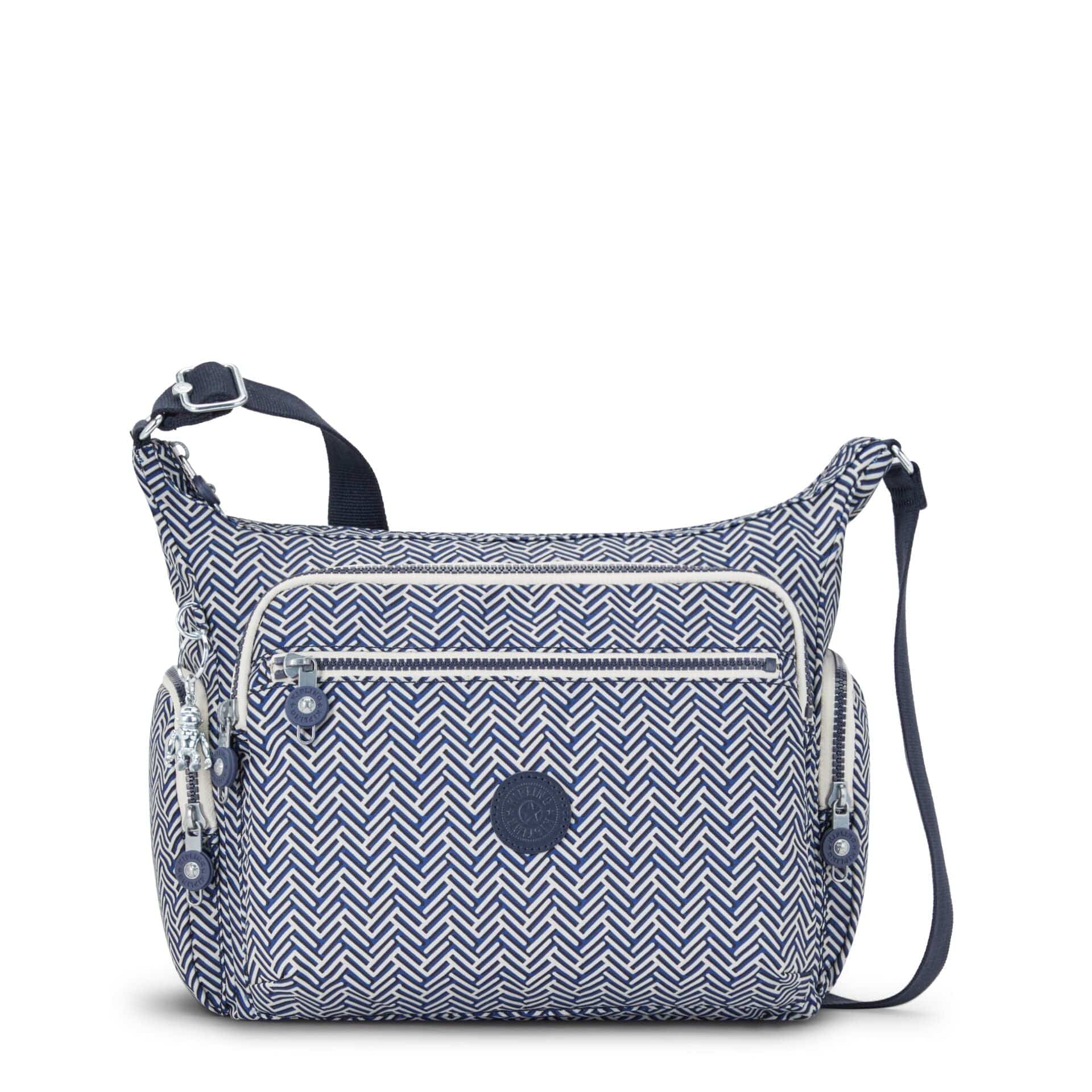 KIPLING-Gabbie-Medium crossbody-Urban Chevron-I3186-V44