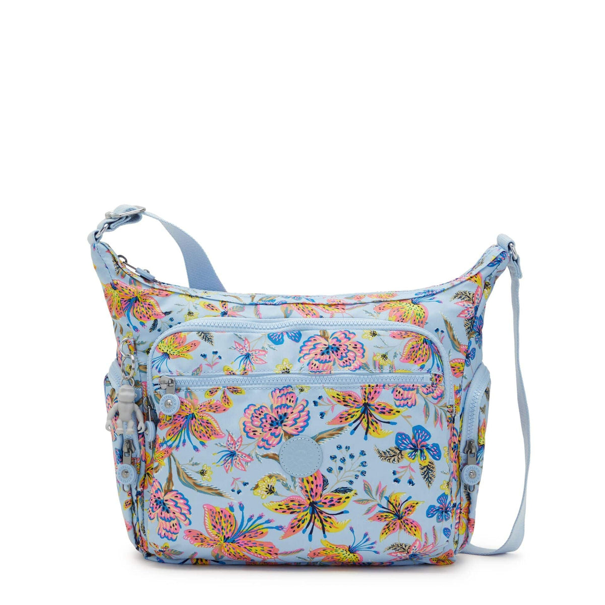 KIPLING-Gabbie-Medium crossbody-Wild Flowers-I3186-X91