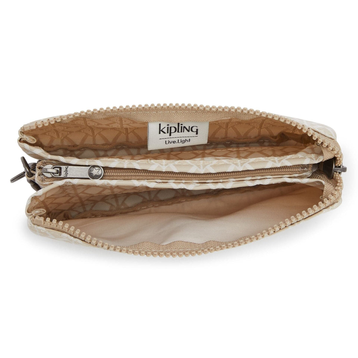KIPLING Pouches/Cases Female Signature Beige CREATIVITY L