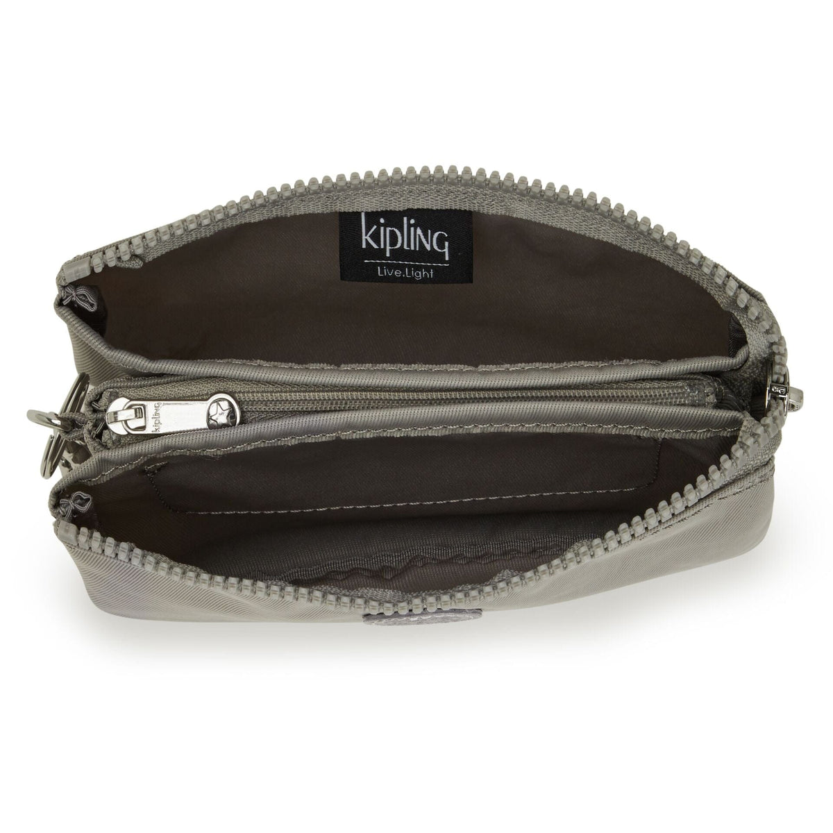 KIPLING-Creativity L-Large purse-Almost Grey-I3361-T85