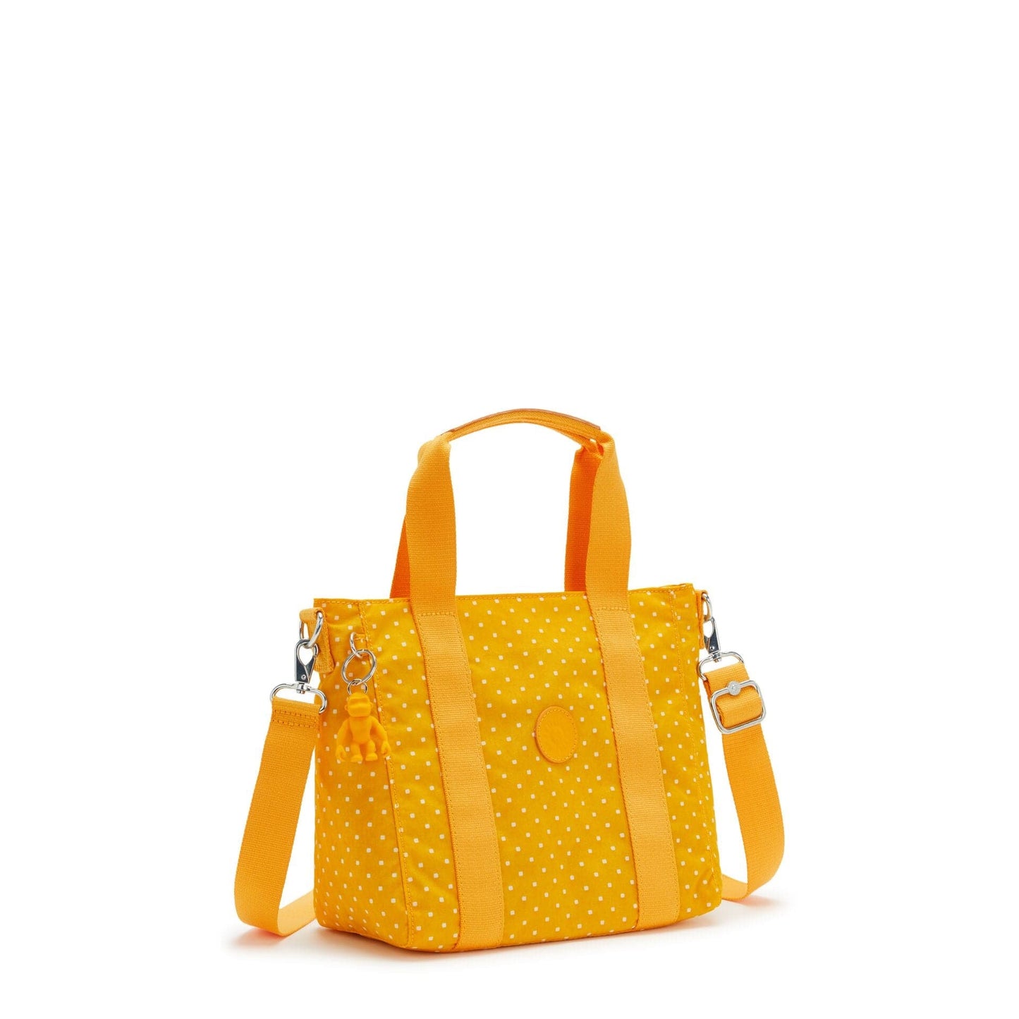 KIPLING-ASSENI MINI-Small tote (with removable shoulderstrap)-Soft Dot Yellow-I3420-M67