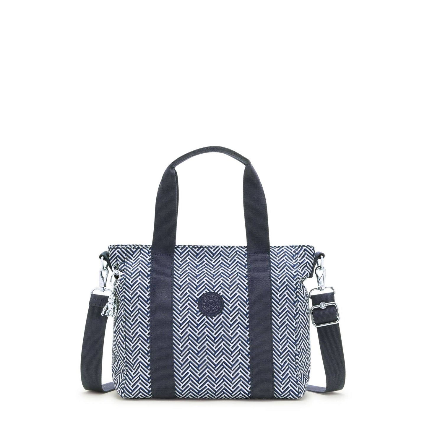 KIPLING-Asseni Mini-Small tote (with removable shoulderstrap)-Urban Chevron-I3420-V44
