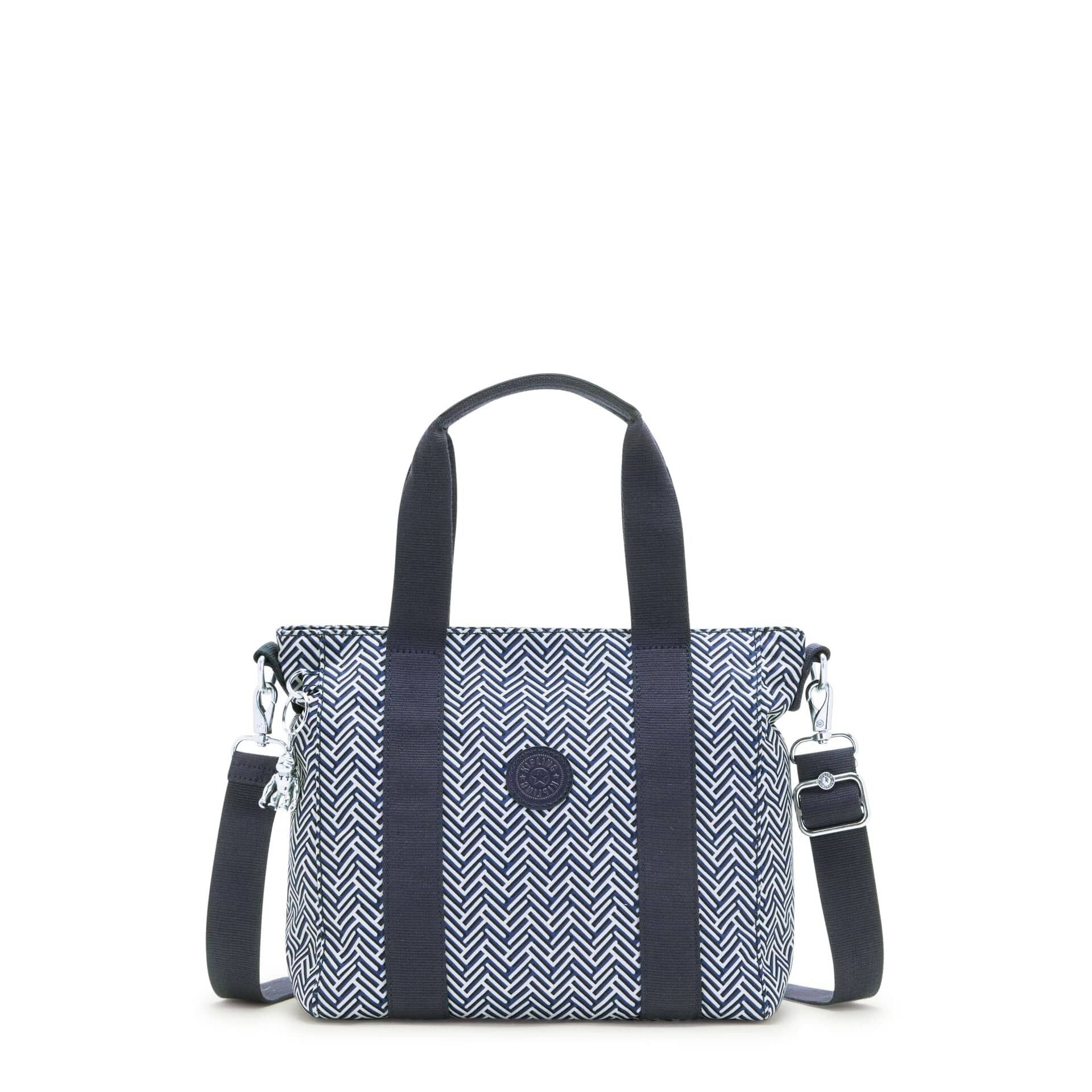 KIPLING-Asseni Mini-Small tote (with removable shoulderstrap)-Urban Chevron-I3420-V44