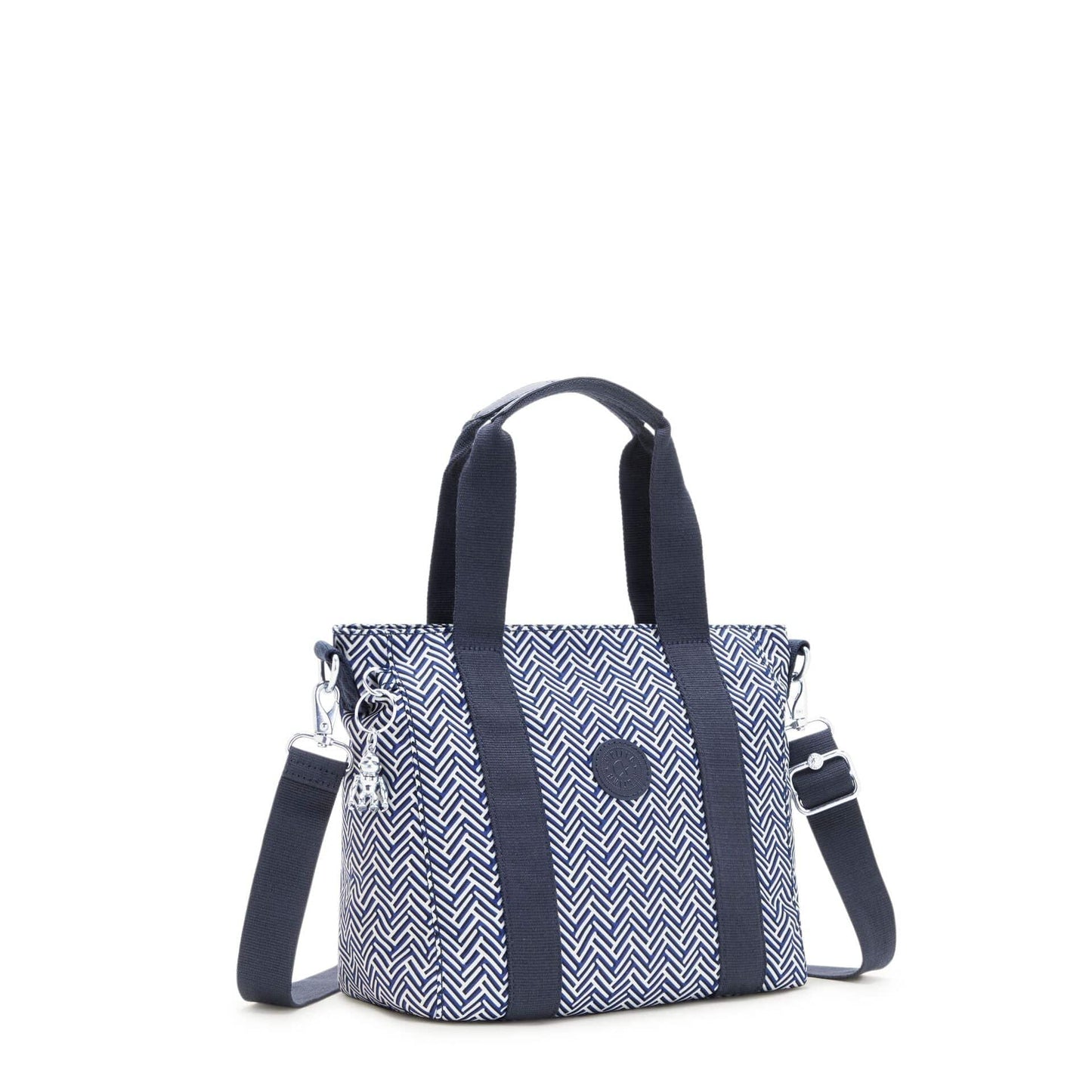 KIPLING-Asseni Mini-Small tote (with removable shoulderstrap)-Urban Chevron-I3420-V44