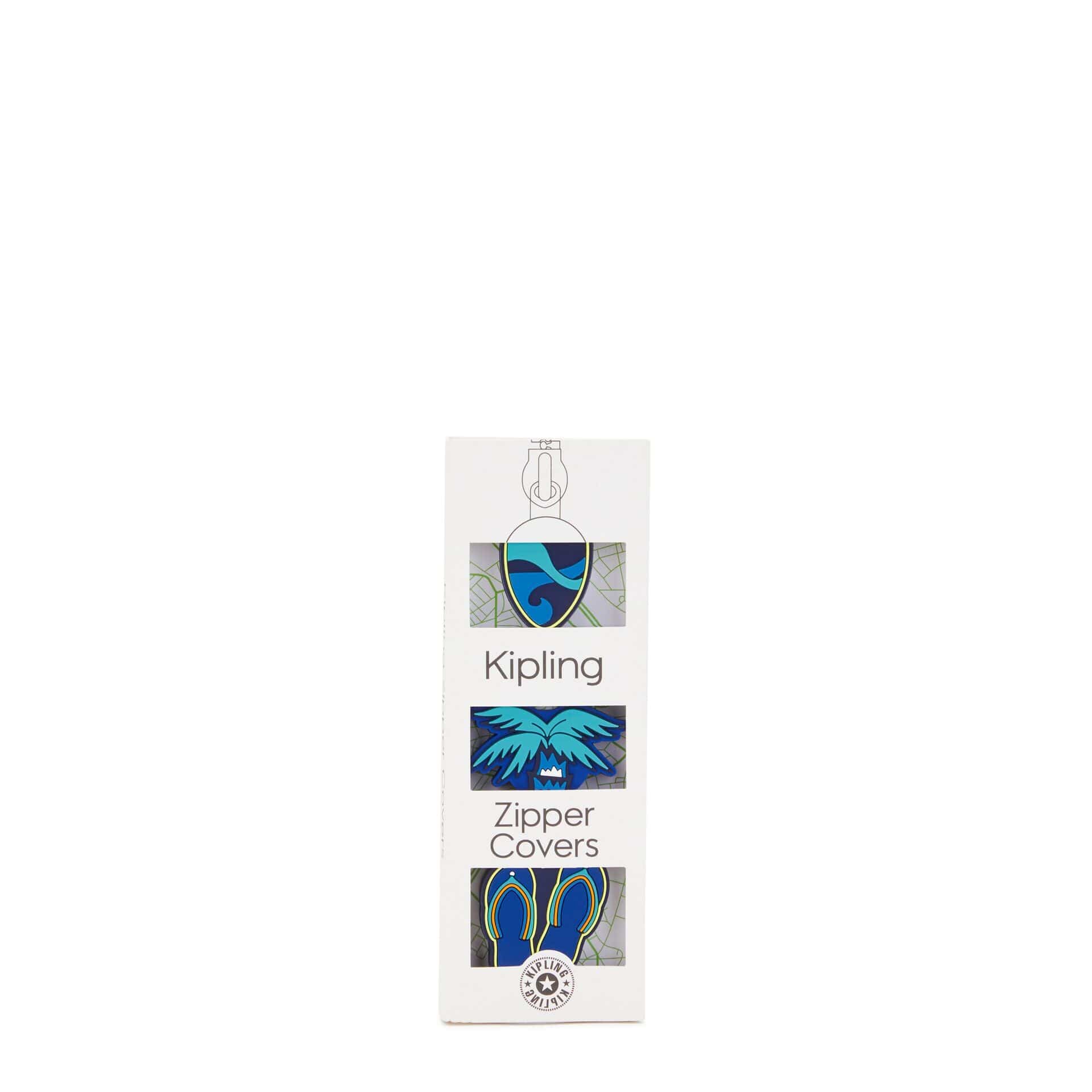 KIPLING-Bts Pullers Mix-3 zipper pullers-Surfer Palm-I3479-W97