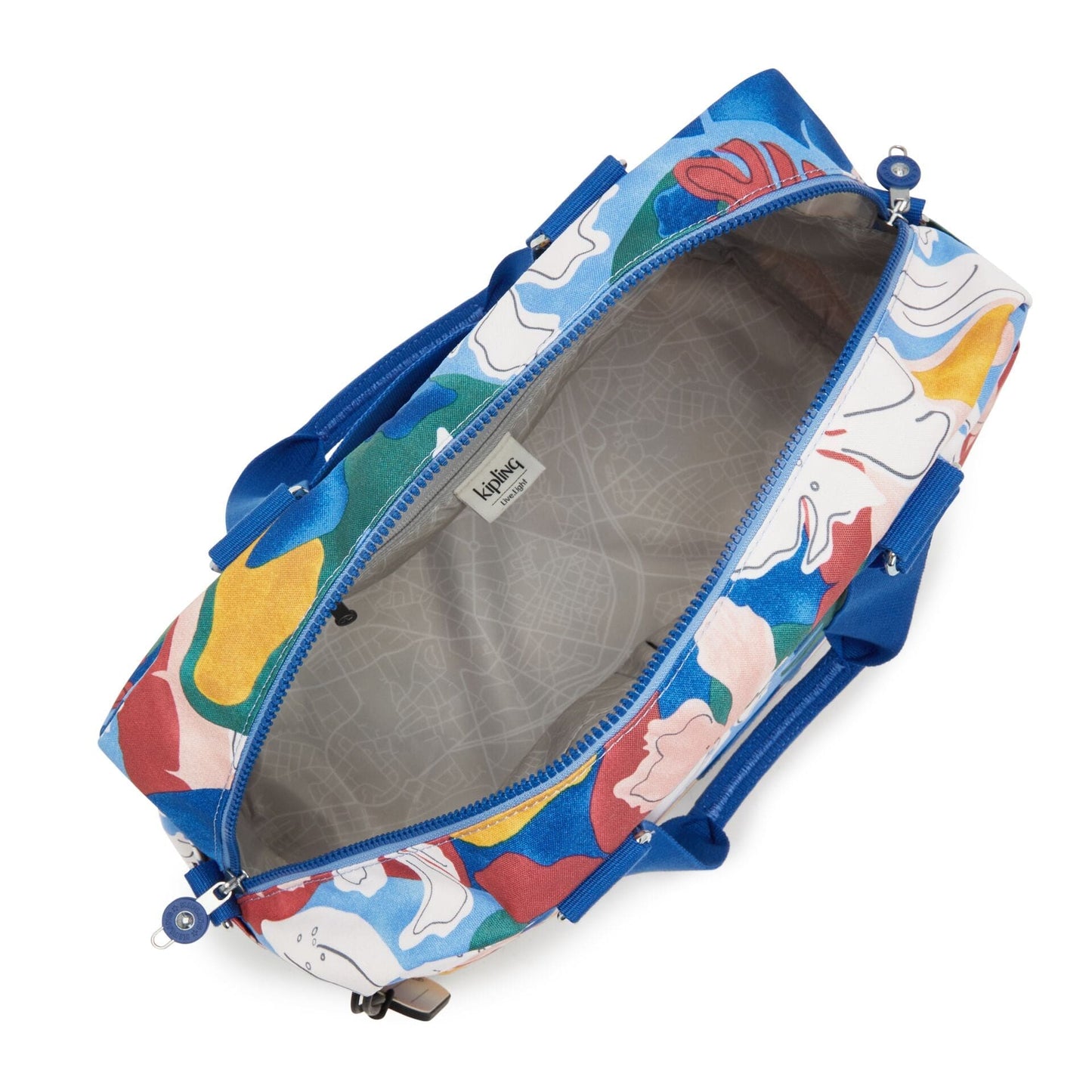 KIPLING-DENY-Medium weekender (with removable strap)-Botanical Prt-I3491-W26