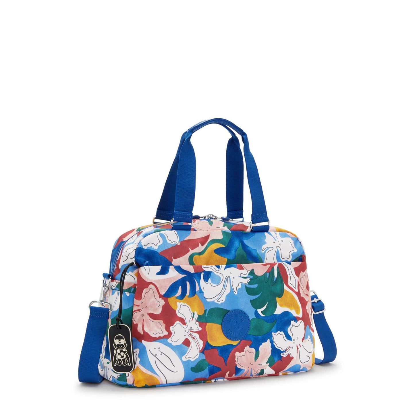KIPLING-DENY-Medium weekender (with removable strap)-Botanical Prt-I3491-W26
