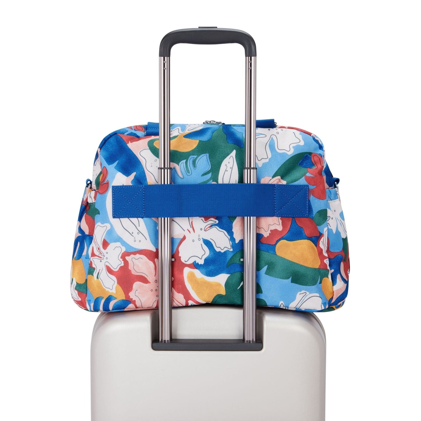 KIPLING-DENY-Medium weekender (with removable strap)-Botanical Prt-I3491-W26