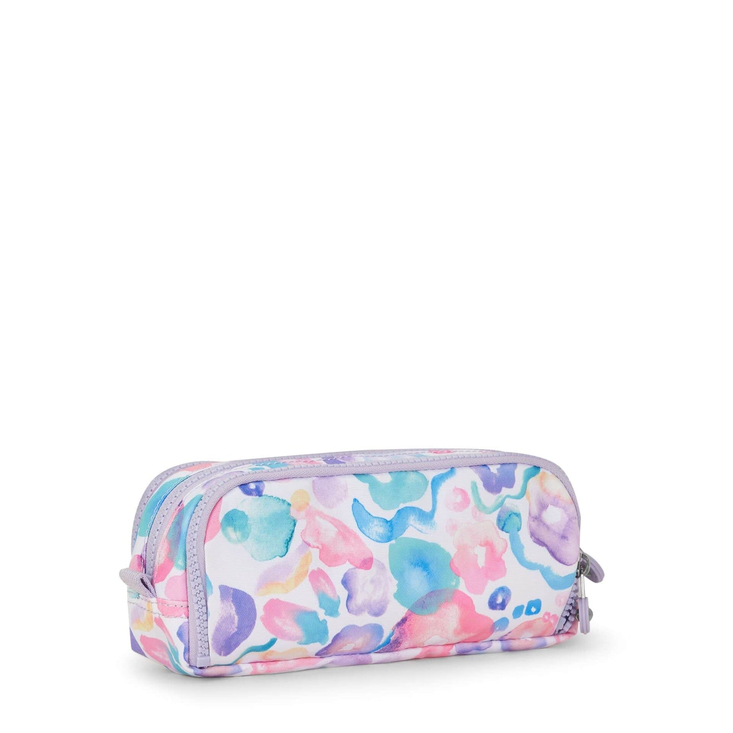 Kipling-Gitroy-Pen Case-Aqua Flowers-I3560-2Fw
