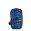KIPLING-50 Pens-Medium pencase-New Scate Prt S-I3707-Y35