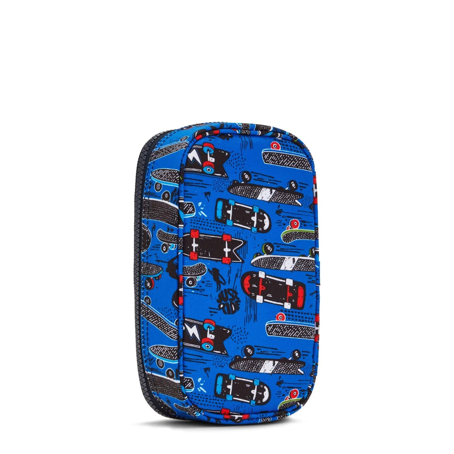 KIPLING-50 Pens-Medium pencase-New Scate Prt S-I3707-Y35